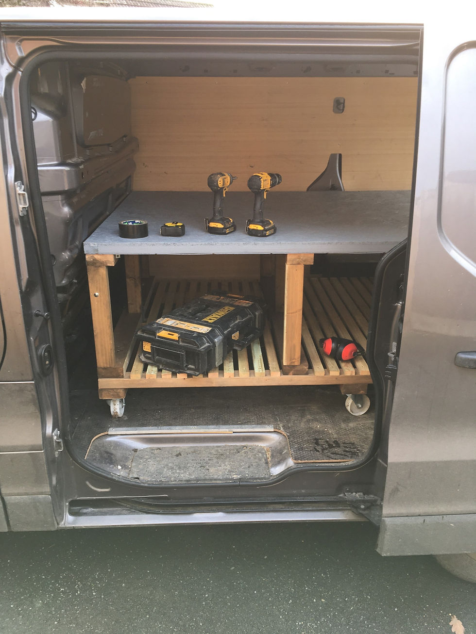 Thumbnail: Van storage workstation unit