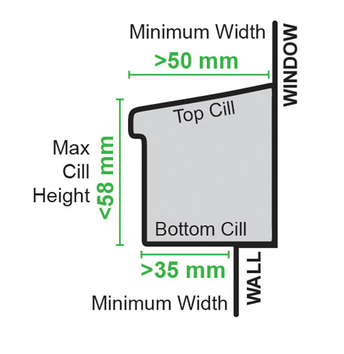 Thumbnail: Small Window Box with PAIR of Small Brackets