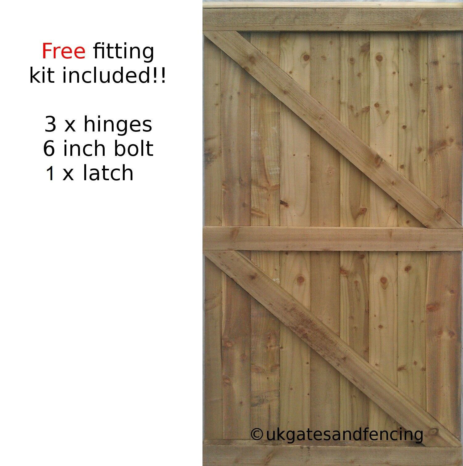 Garden pedestrian gate