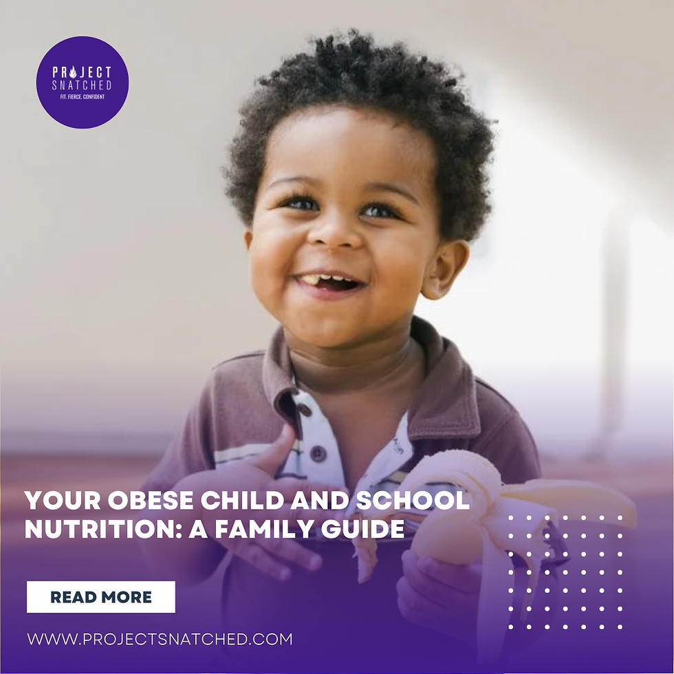 Your Child’s Health and School Nutrition: