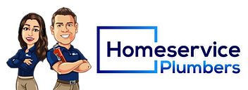 Homeservice Plumbers Logo Plumber and Receptionist.png