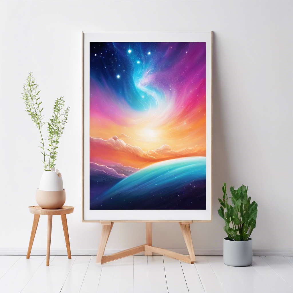 Cosmic Serenity Canvas