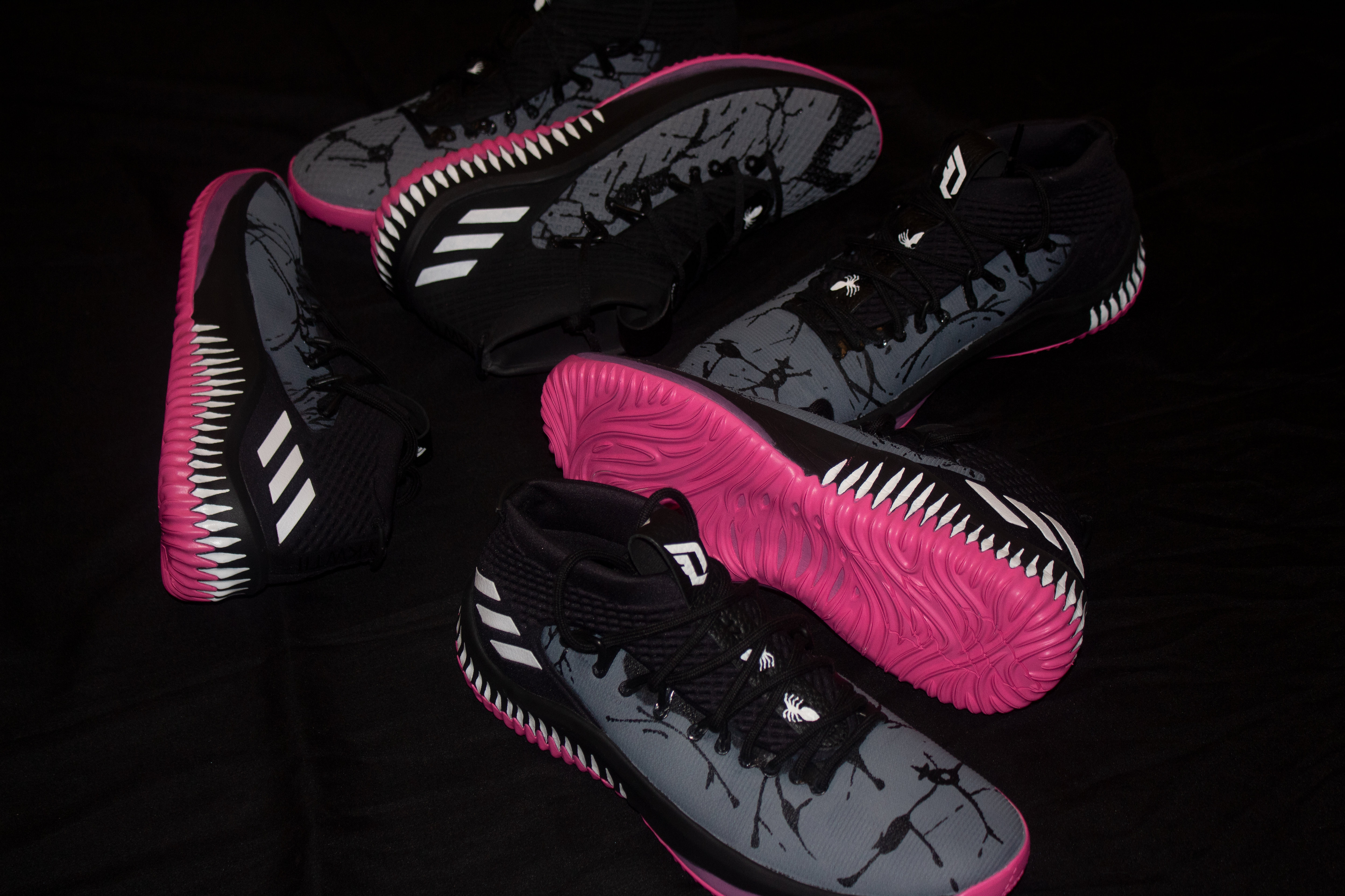 adidas dame 4 pink