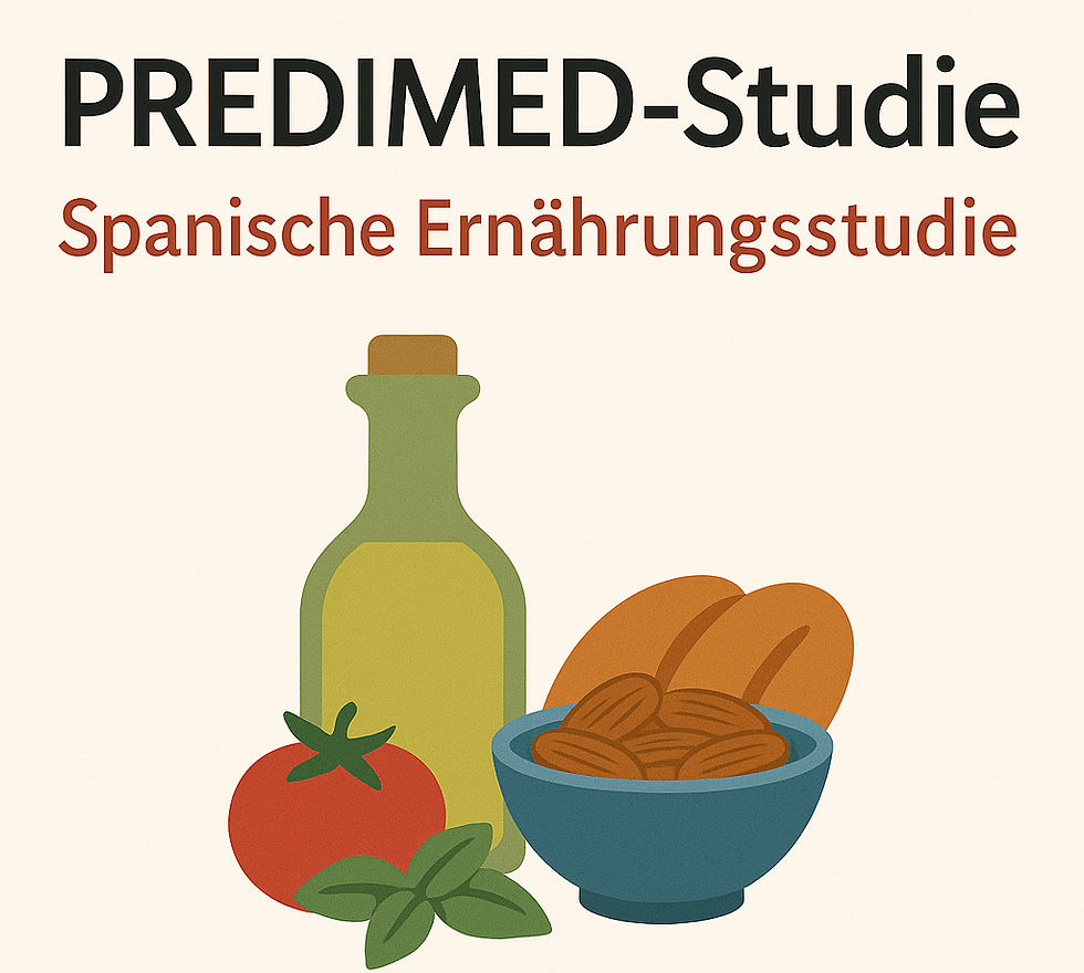 Illustration: mediterrane Ernährung aus der PREDIMED-Studie