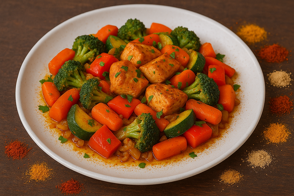 Gemüsepfanne mit Aroma-Booster