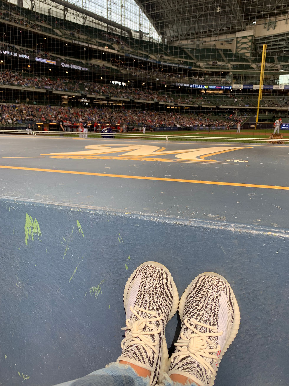 Yeezys Going Yard