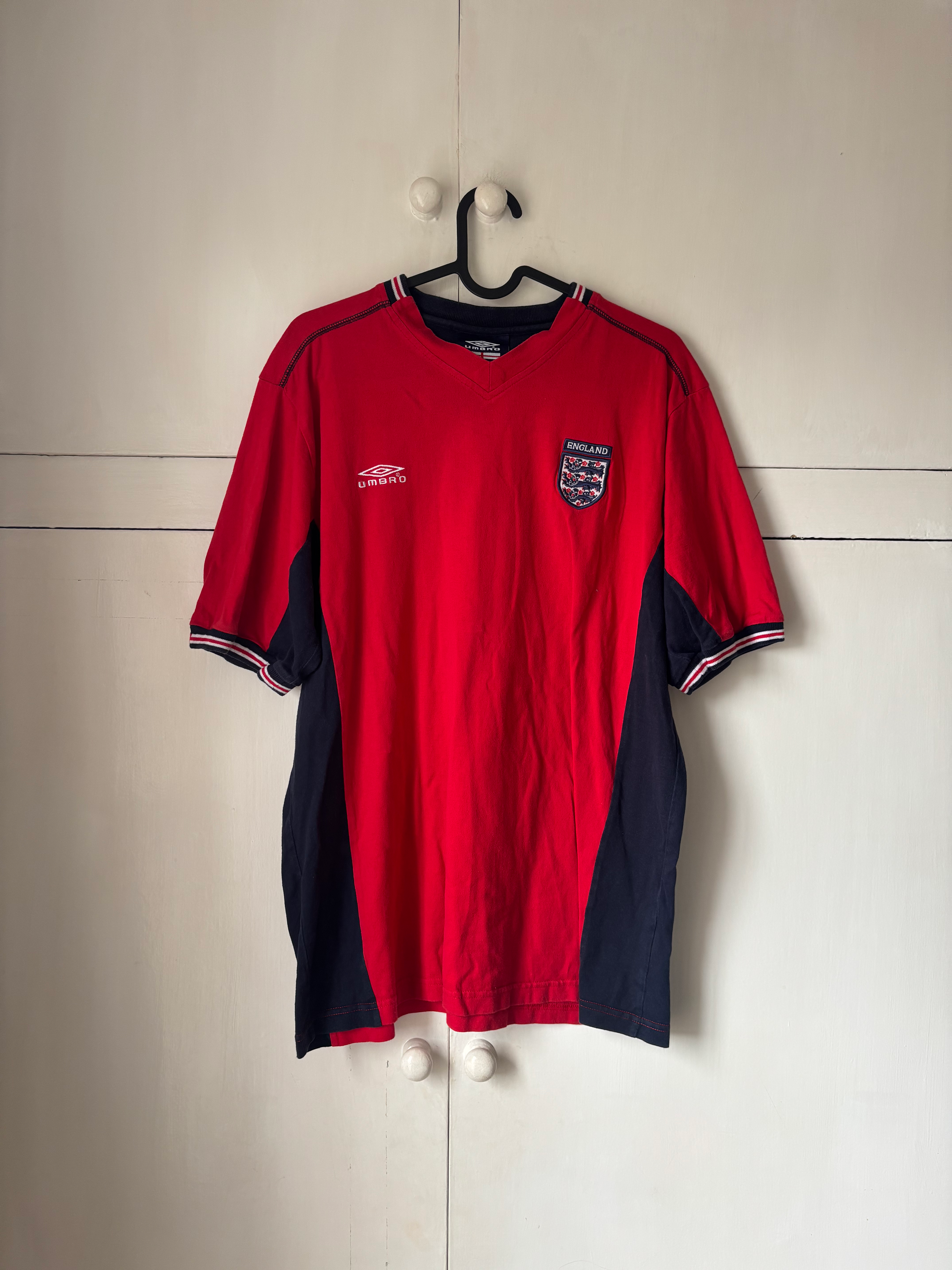 2002-03 England Umbro Training Shirt (Excellent) M