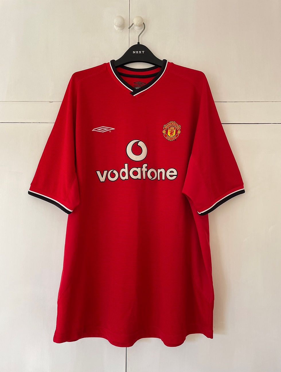 2000-02 Manchester United Home Shirt (Very Good) XXL
