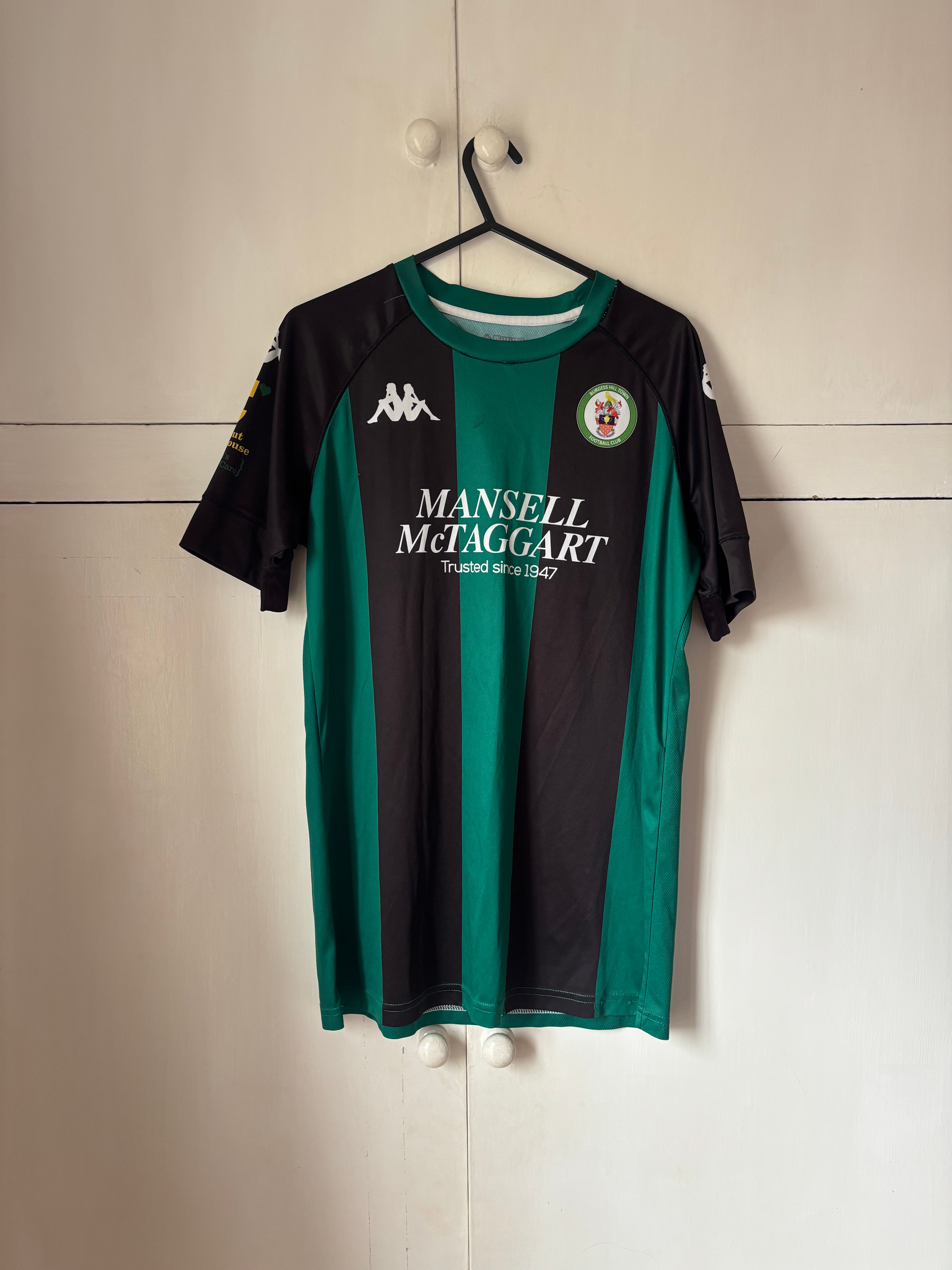 2023-24 Burgess Hill Town Player Issue Home Shirt #2 (Excellent) S