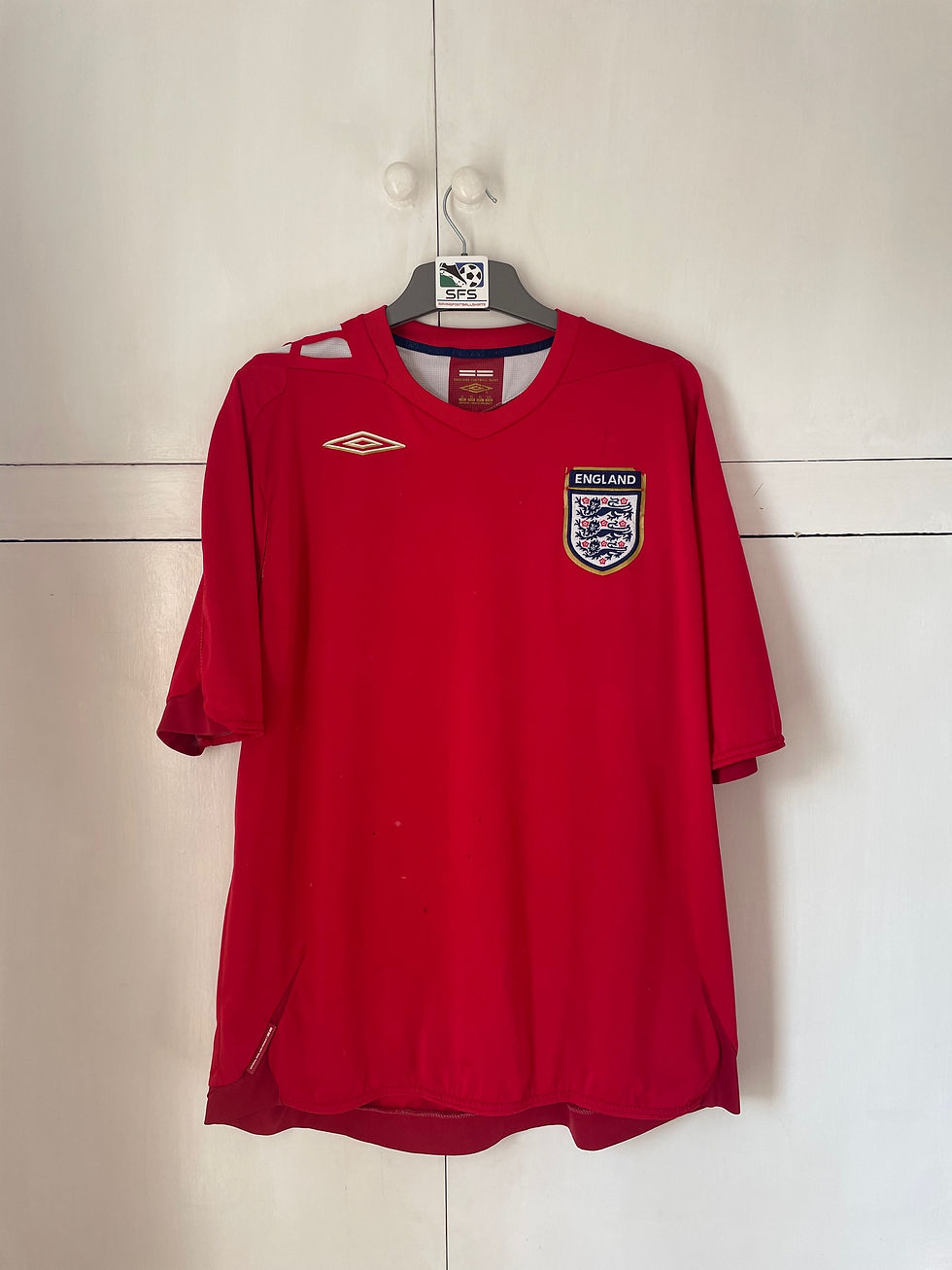 2006-08 England Away Shirt (Good) YXL