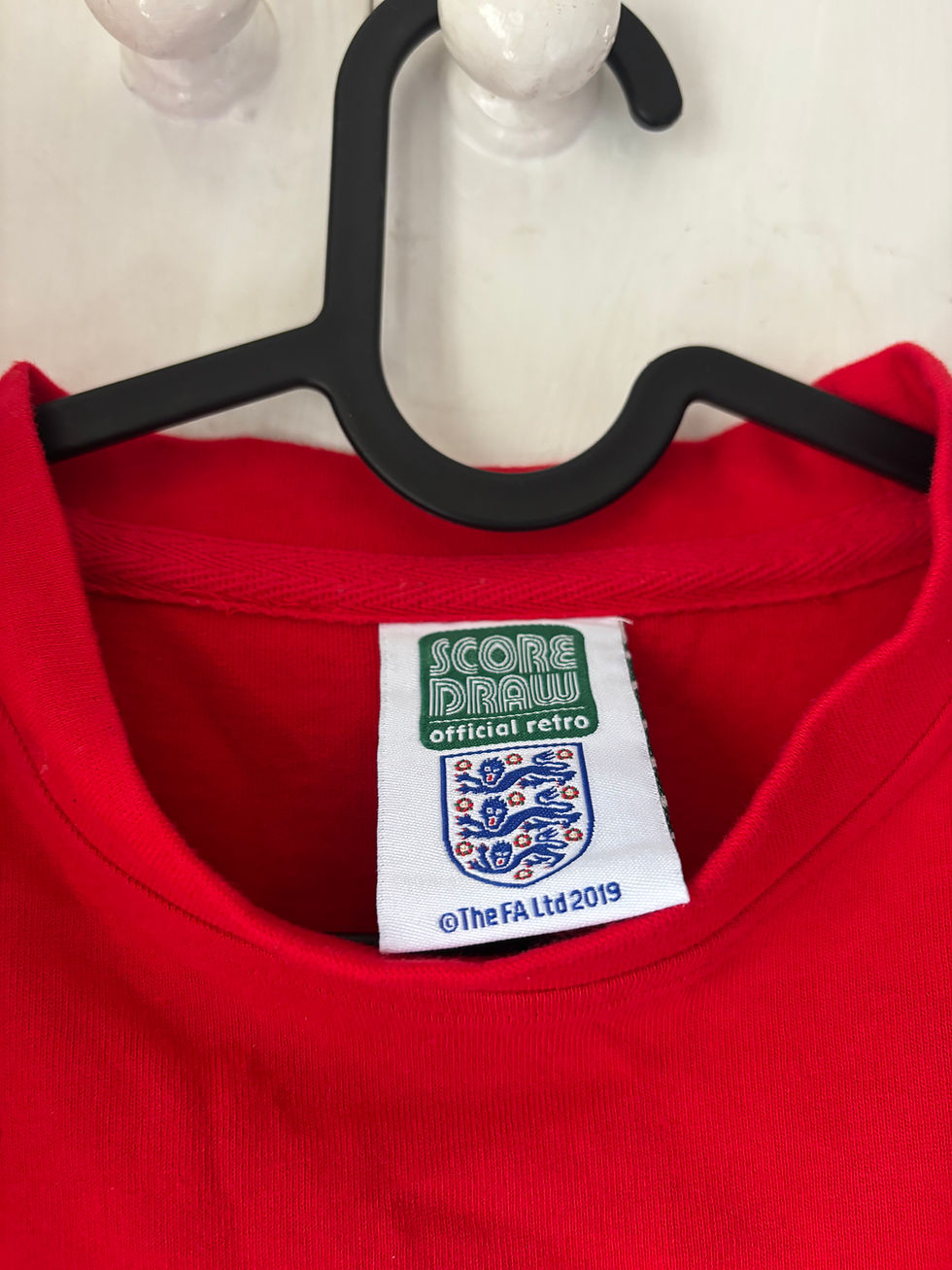 Thumbnail: 1966 England Score Draw Away Shirt #6 (Excellent) S
