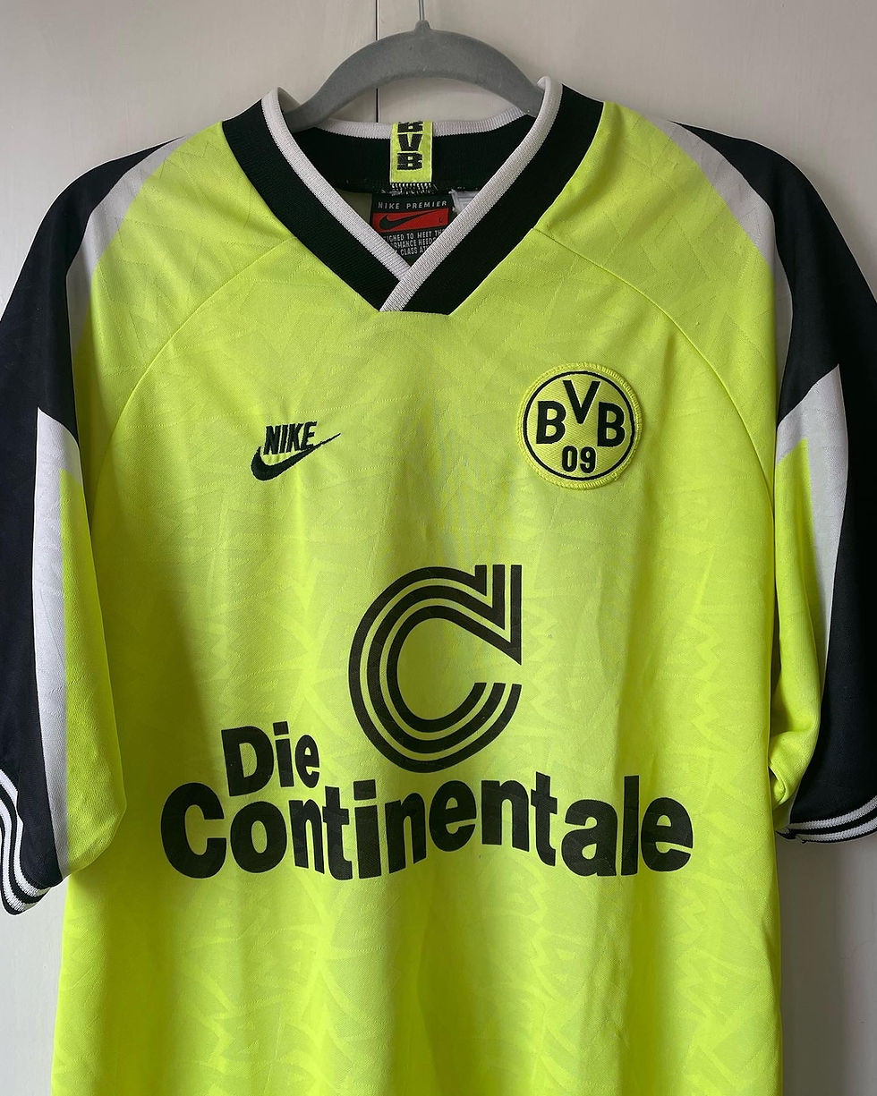Thumbnail: 1995-96 Dortmund Home Shirt (Good) L