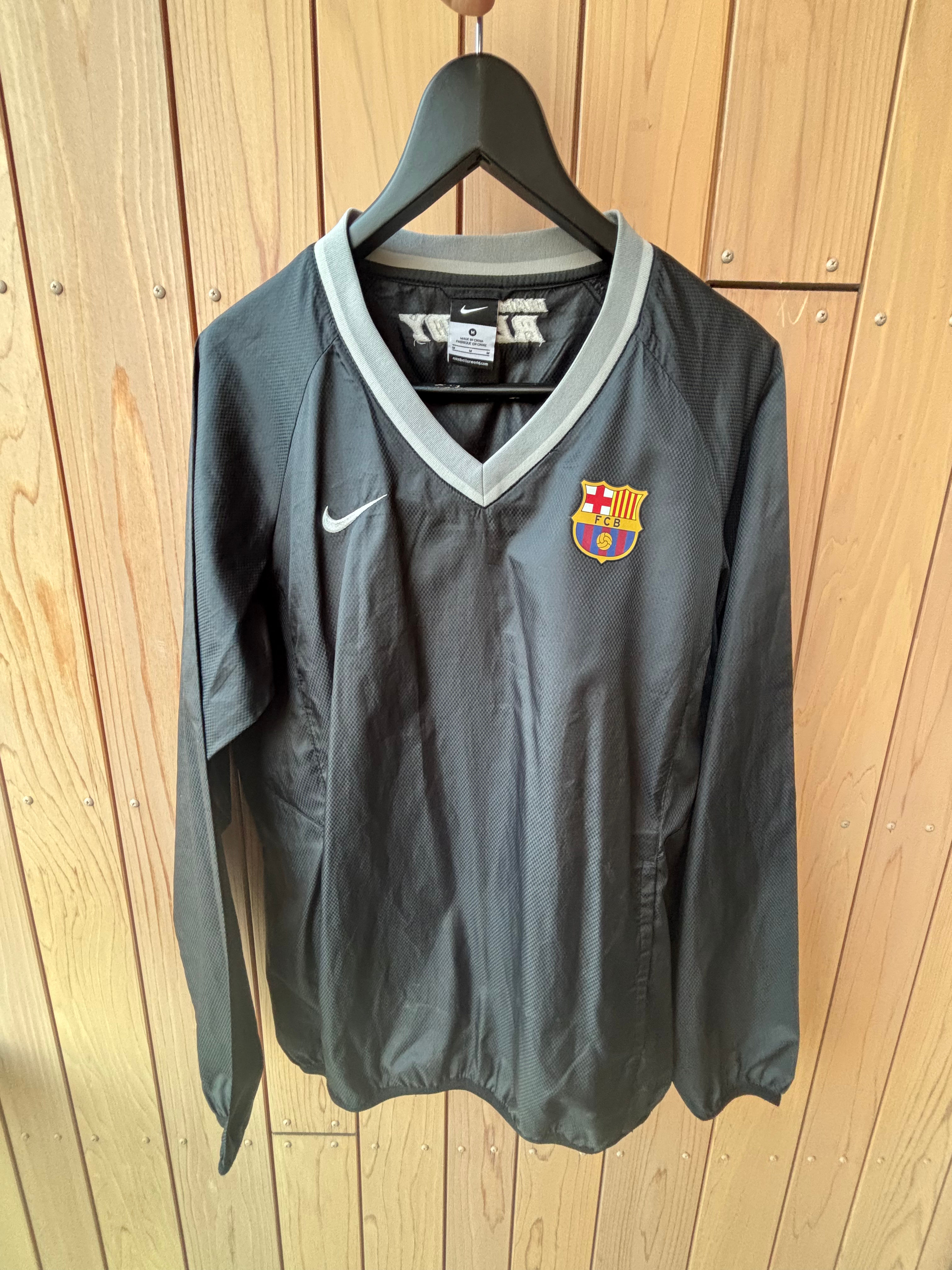 2000s Barcelona Nike L/S Training Top (Excellent) M