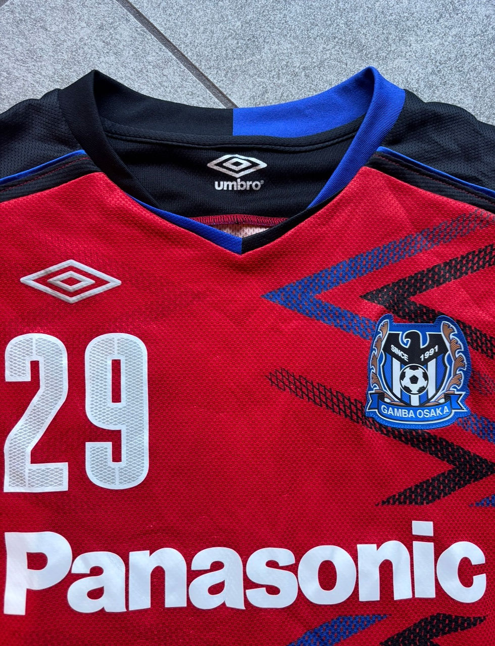 Thumbnail: 2014 Gamba Osaka Home GK Shirt #29 L/S (Good) XL
