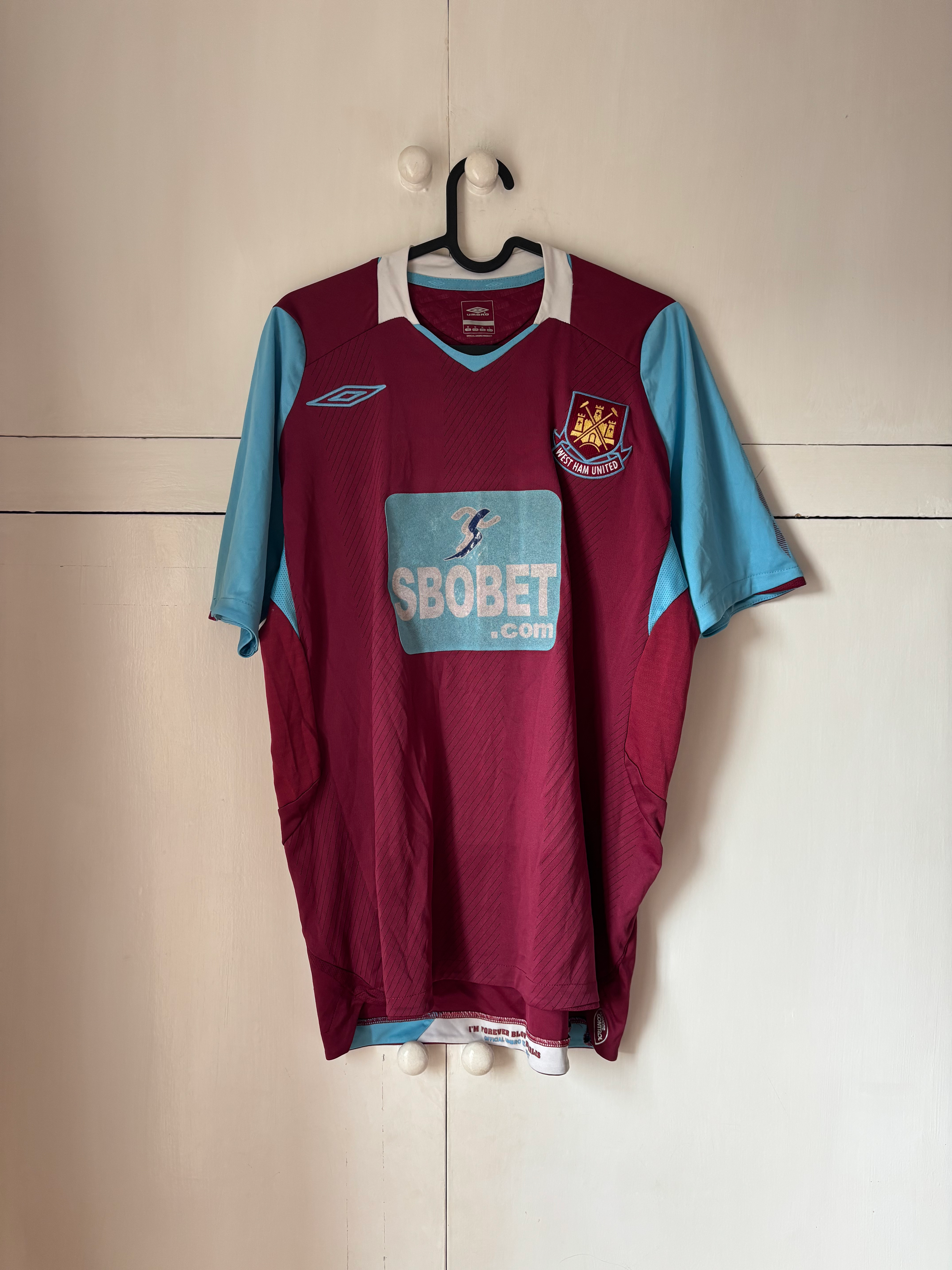 2008-09 West Ham Home Shirt (Very Good) M