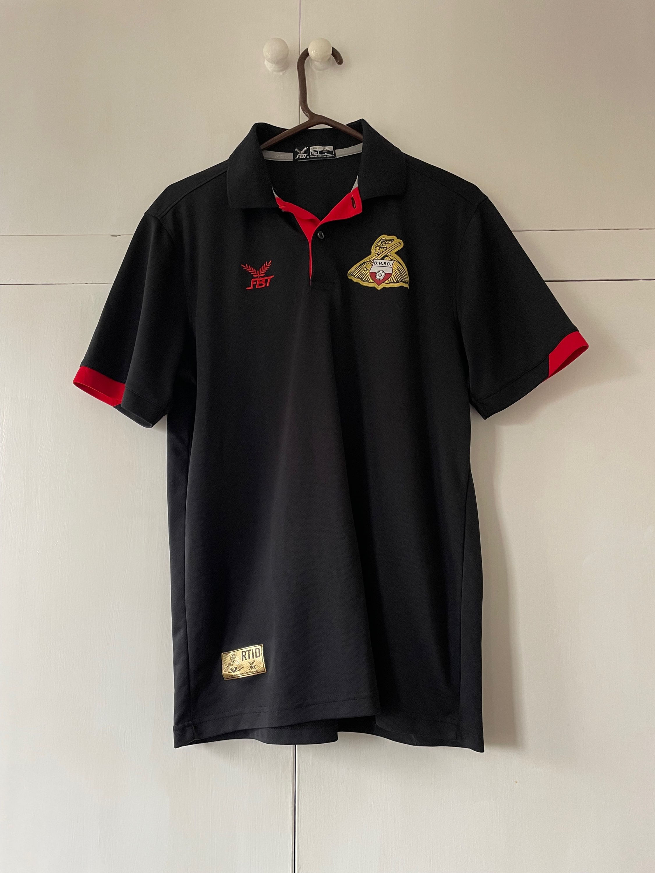 2016-17 Doncaster Rovers FBT Polo T-Shirt (Excellent) L