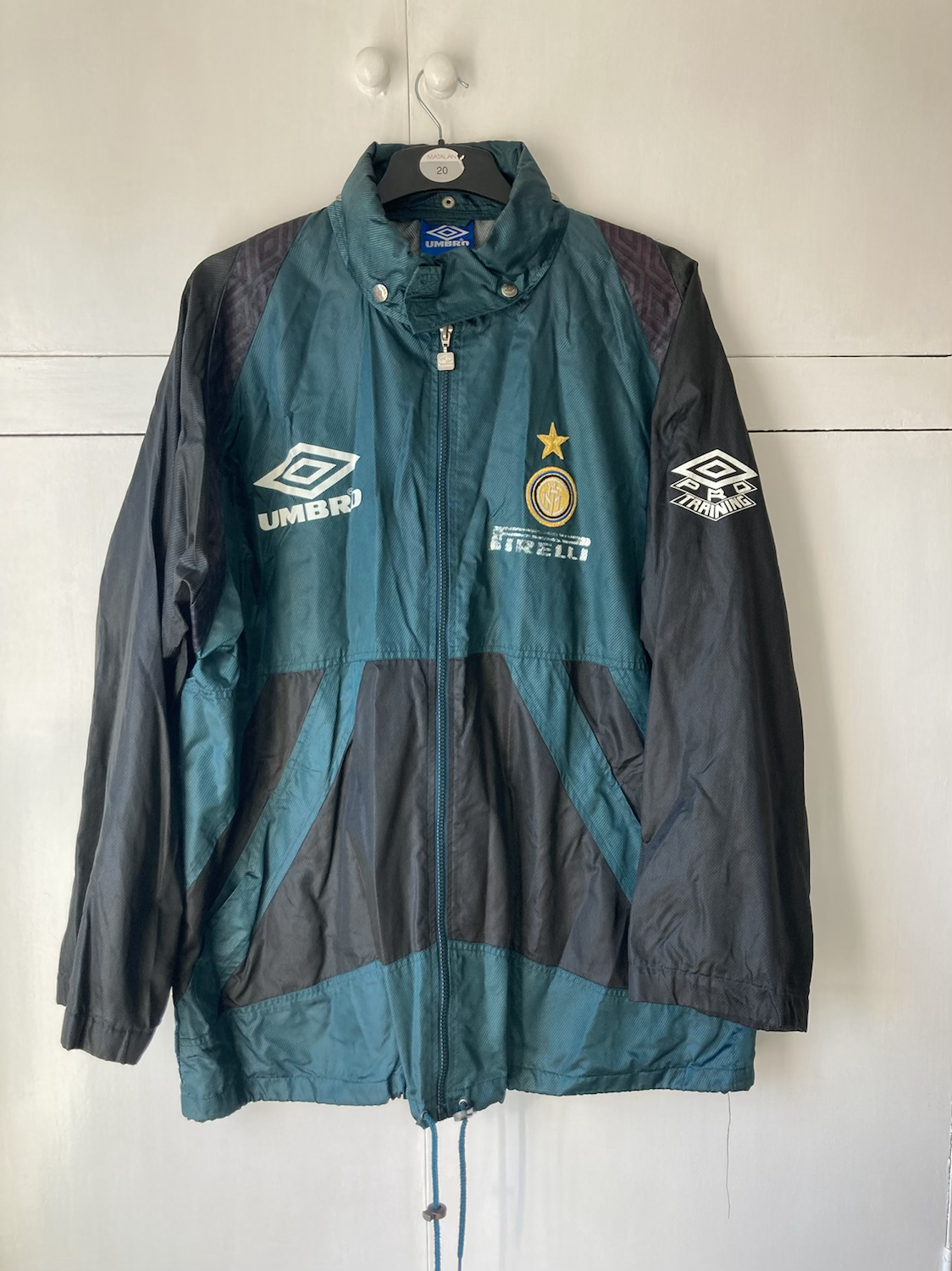 1992-94 Inter Milan Training Rain Jacket (Very Good) XL