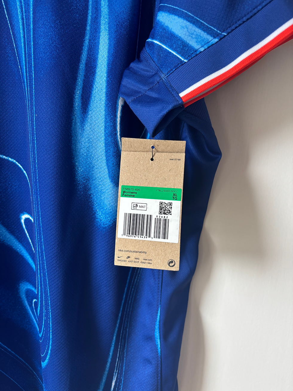 Thumbnail: 2024-25 Chelsea Home Shirt PALMER #20 *BNWT* Ladies XL