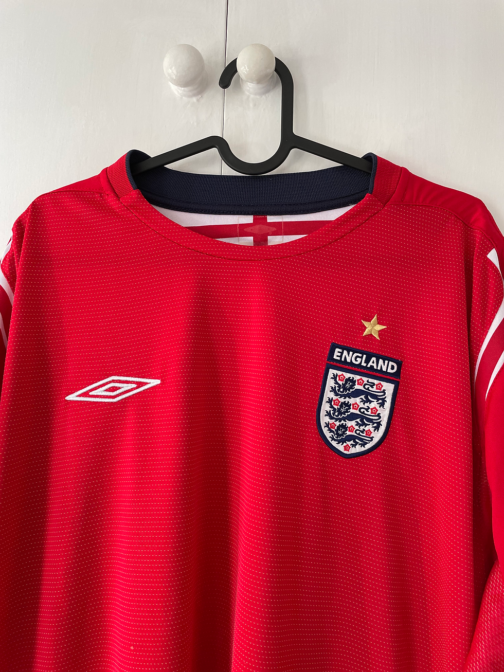 Thumbnail: 2004-06 England Away Shirt (Excellent) XXL