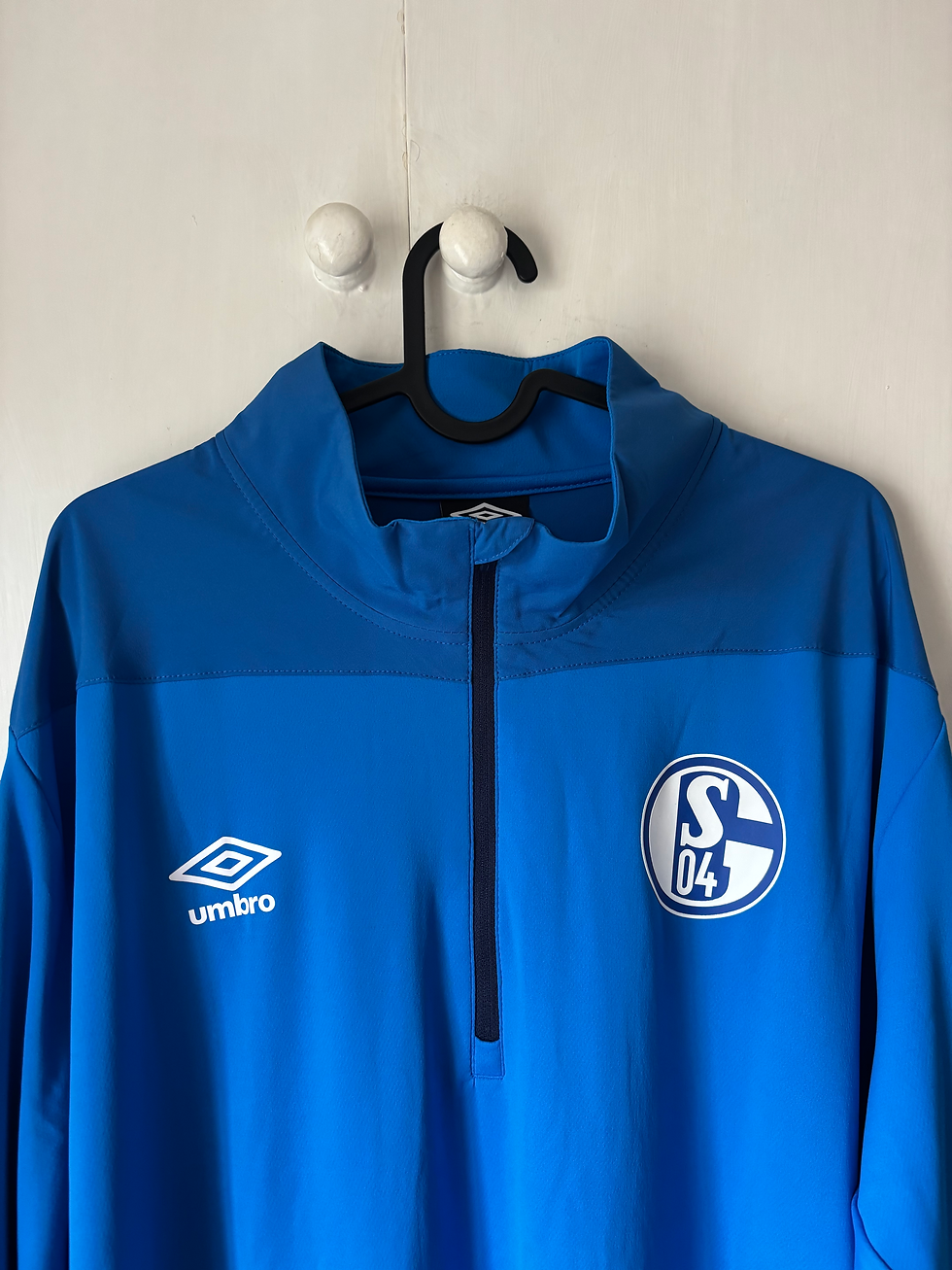 Thumbnail: 2018-19 Schalke Umbro Training 1/4 Zip Jacket (Excellent) 3XL