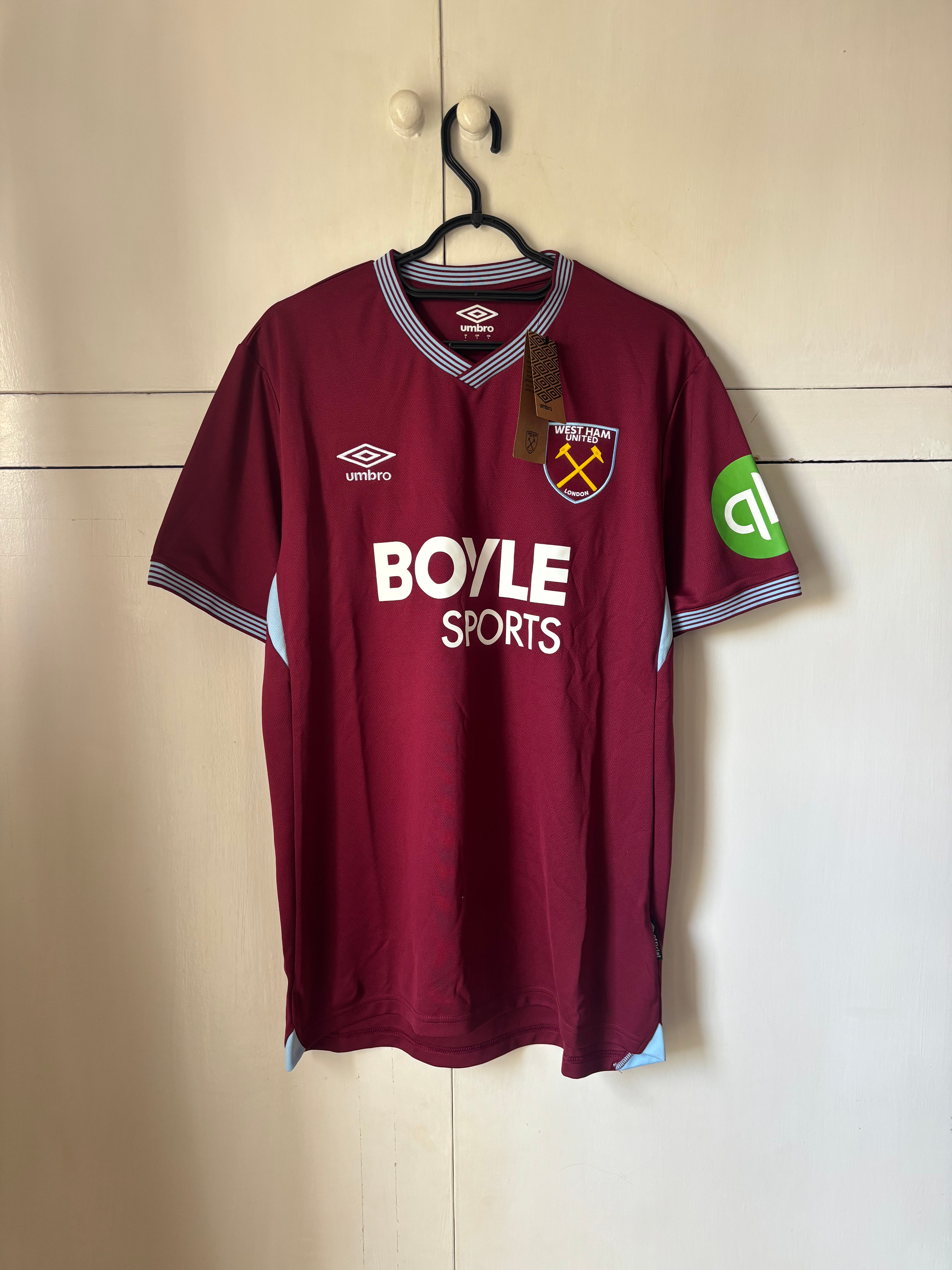 2025-26 West Ham Home Shirt *BNWT* L