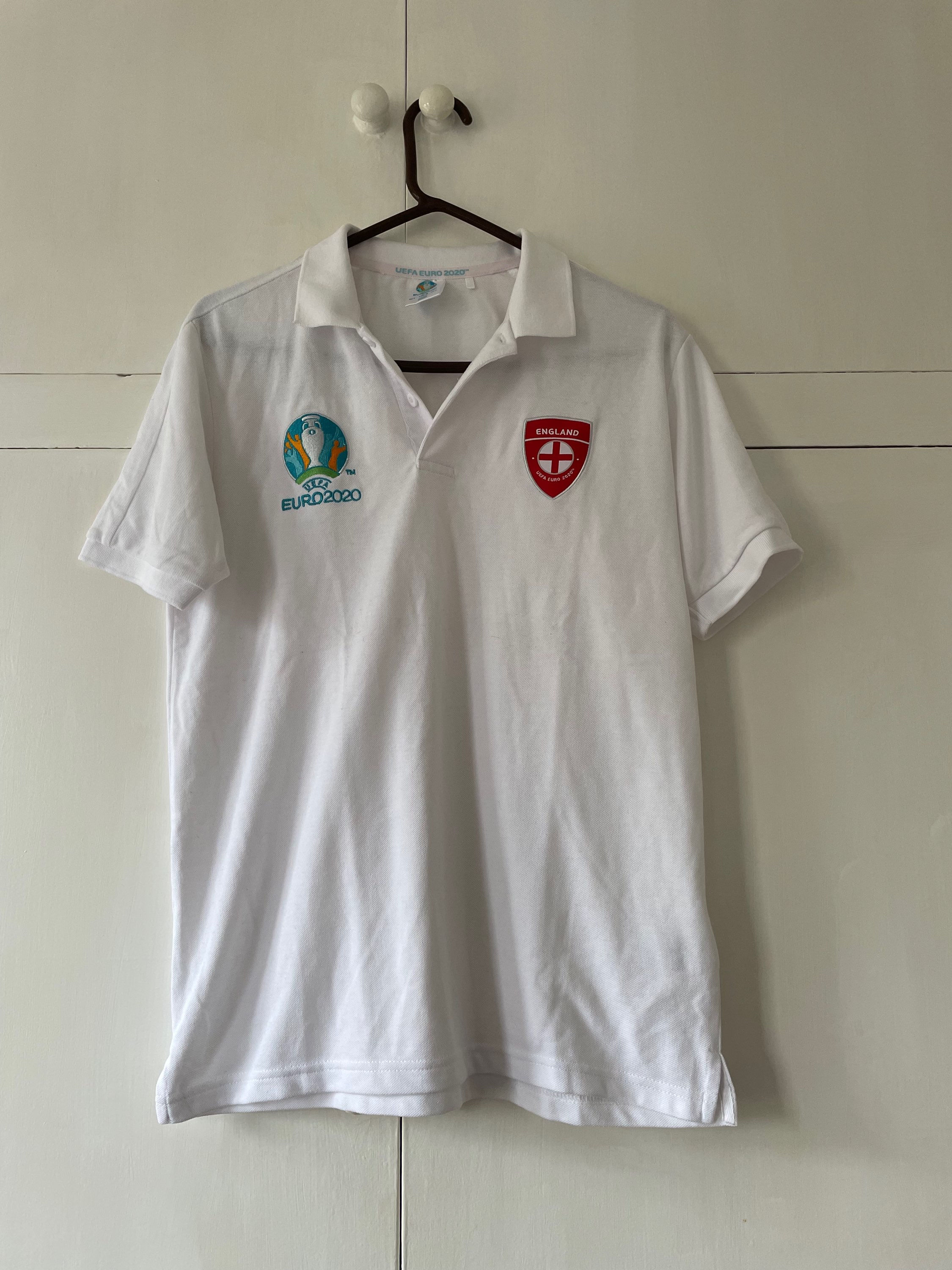 UEFA Euro 2020 England Official Polo Shirt (Excellent) S