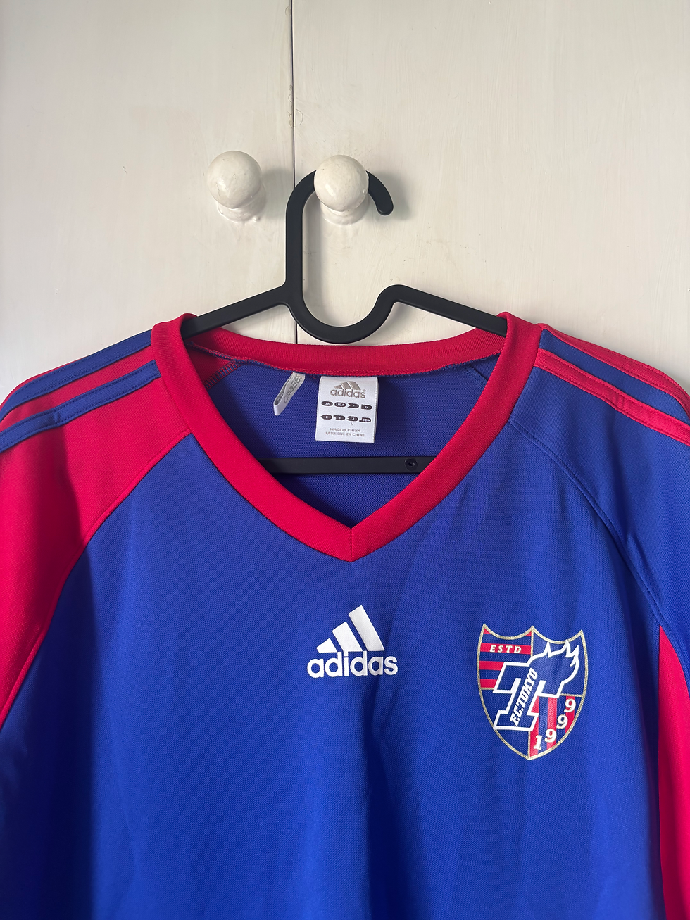 Thumbnail: 2008-09 FC Tokyo adidas Training Shirt (Excellent) L