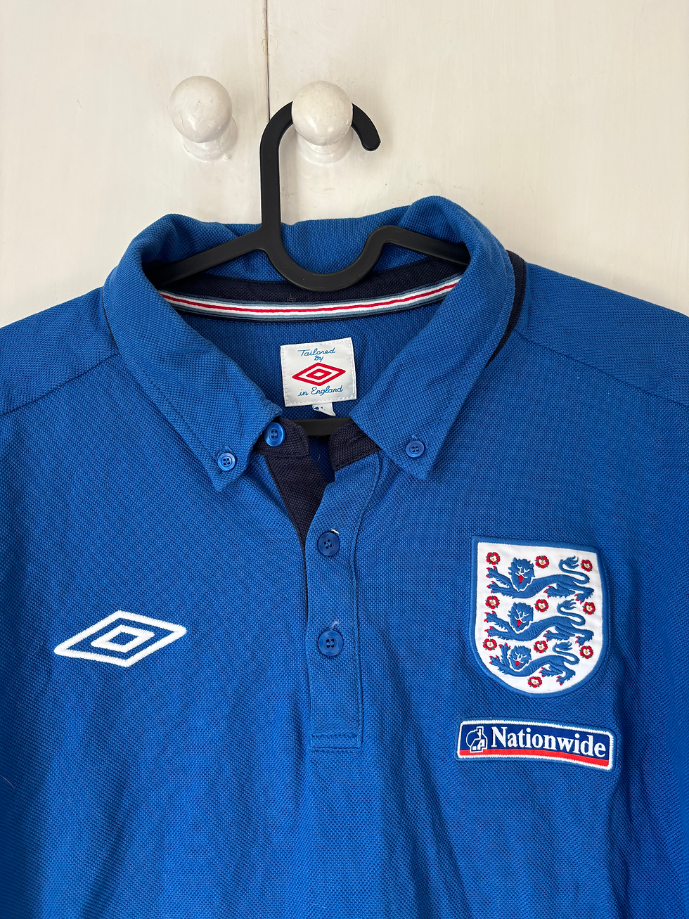 Thumbnail: 2009-10 England Umbro Training Polo (Good) M
