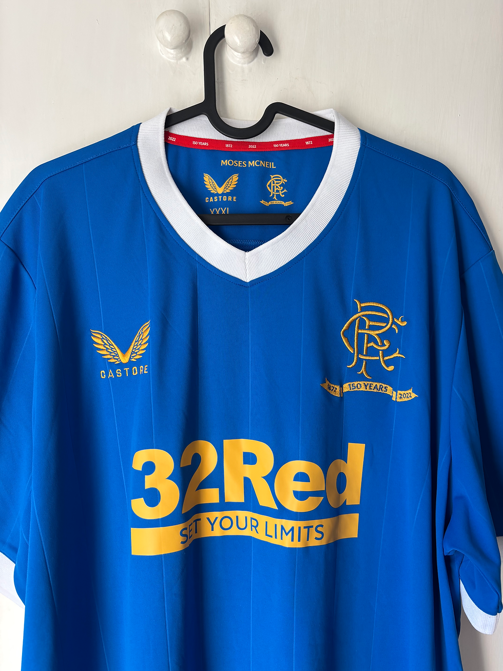 Thumbnail: 2021-22 Rangers Home Shirt (Excellent) XXL