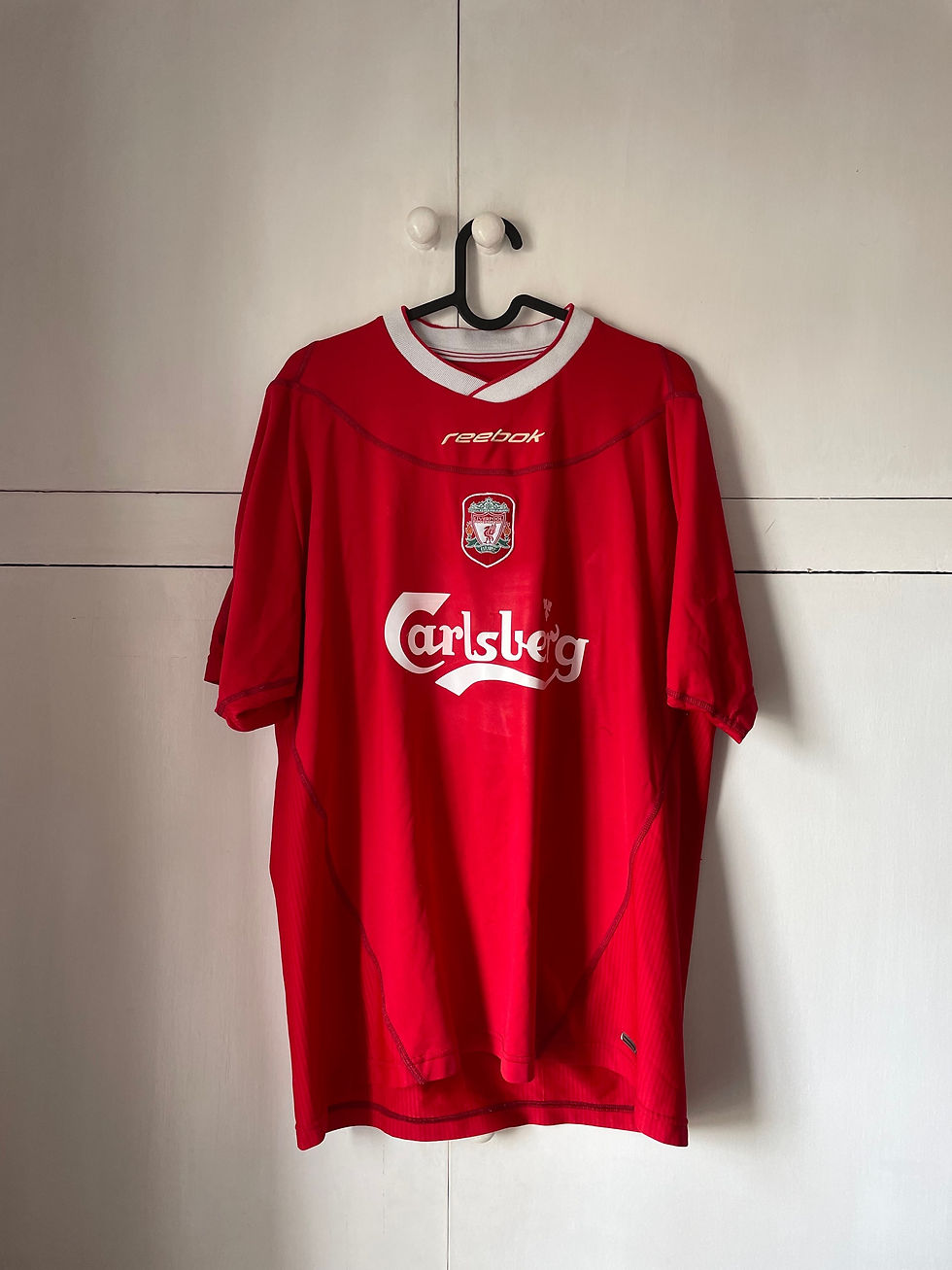 2002-04 Liverpool Home Shirt Gerrard #17 (Good) L