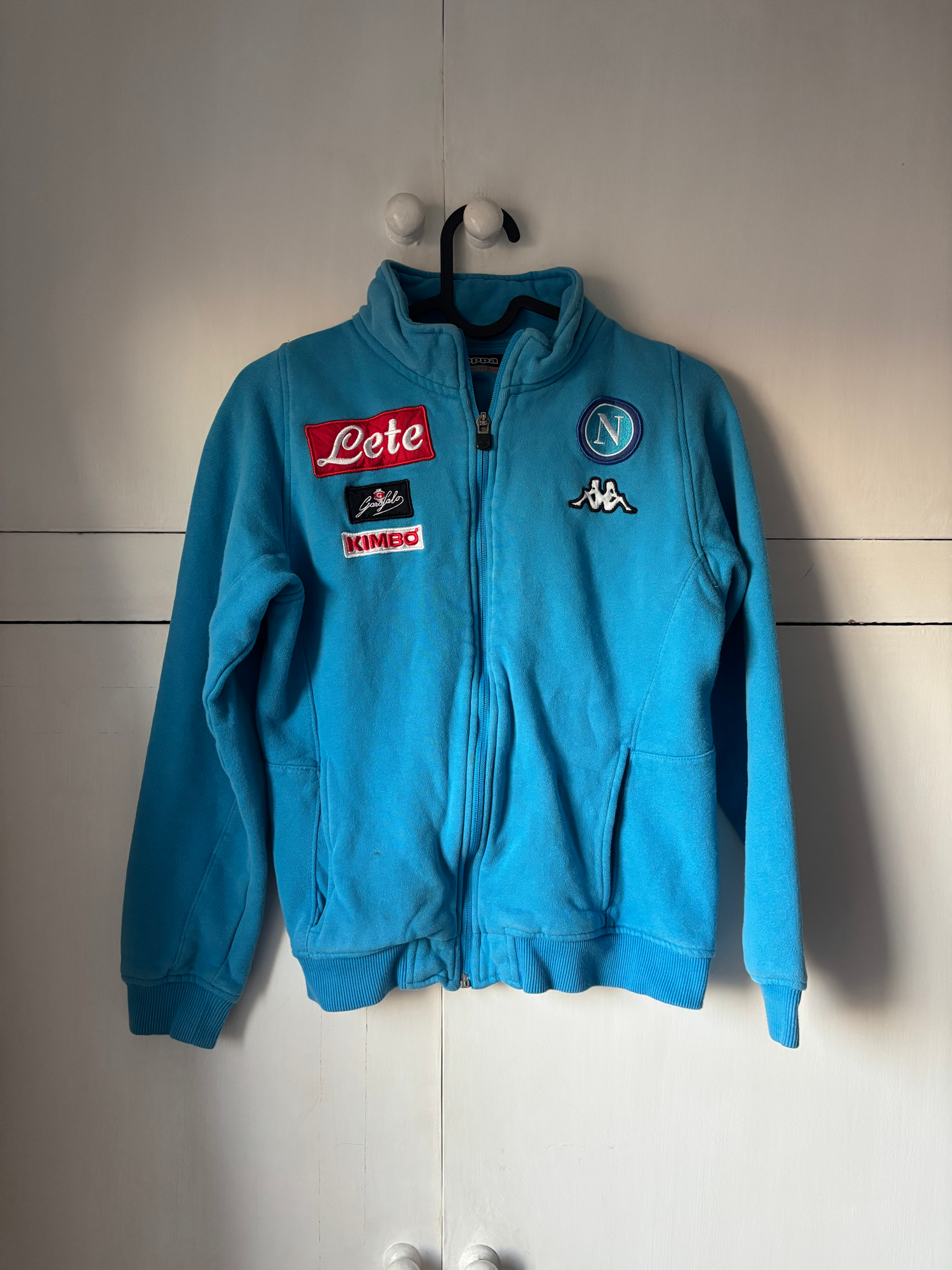 2017-18 Napoli Track Jacket w/ Trousers (Excellent) Kids 12 Years