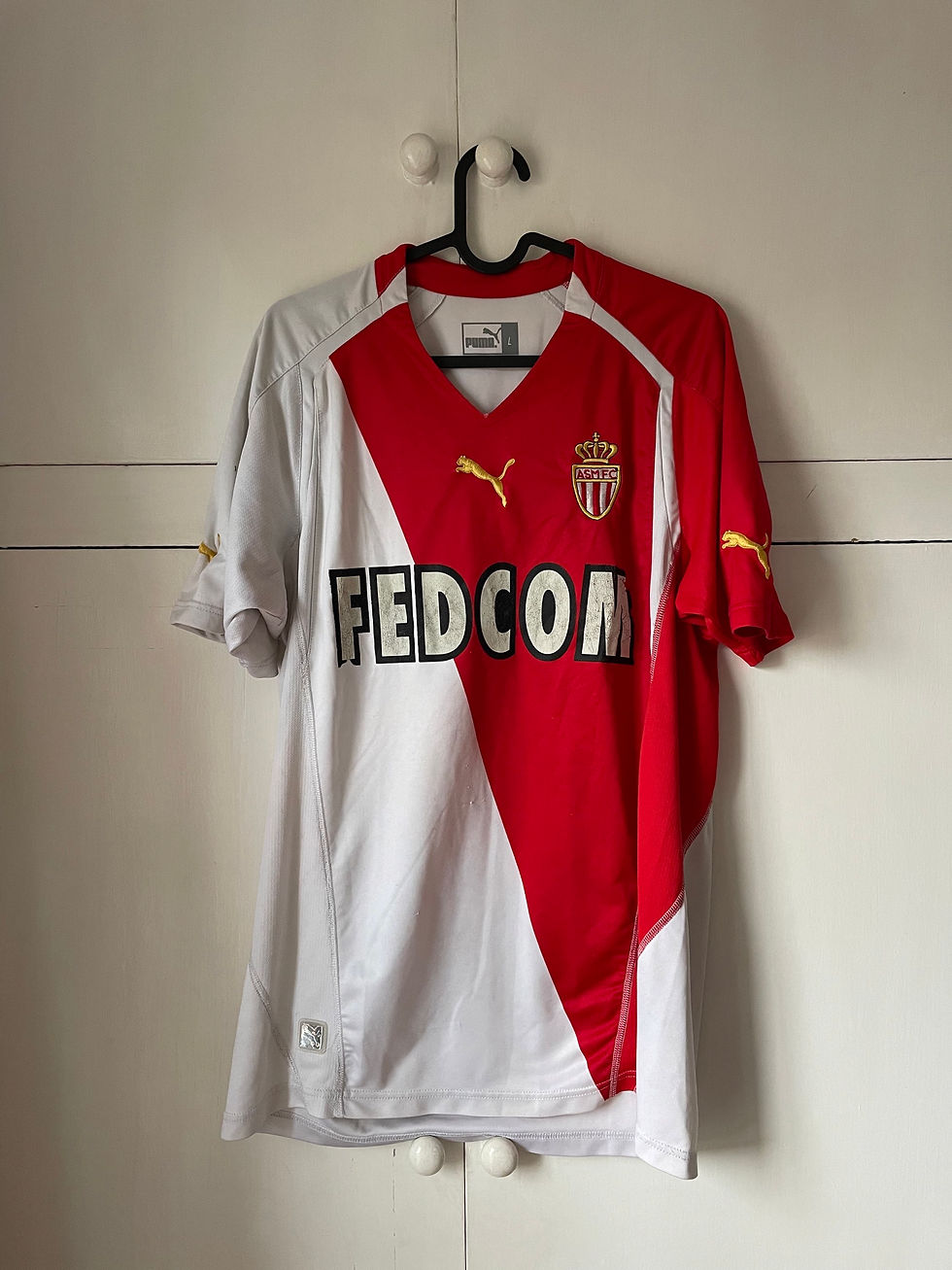 2004-06 Monaco Home Shirt #30 (Good) L
