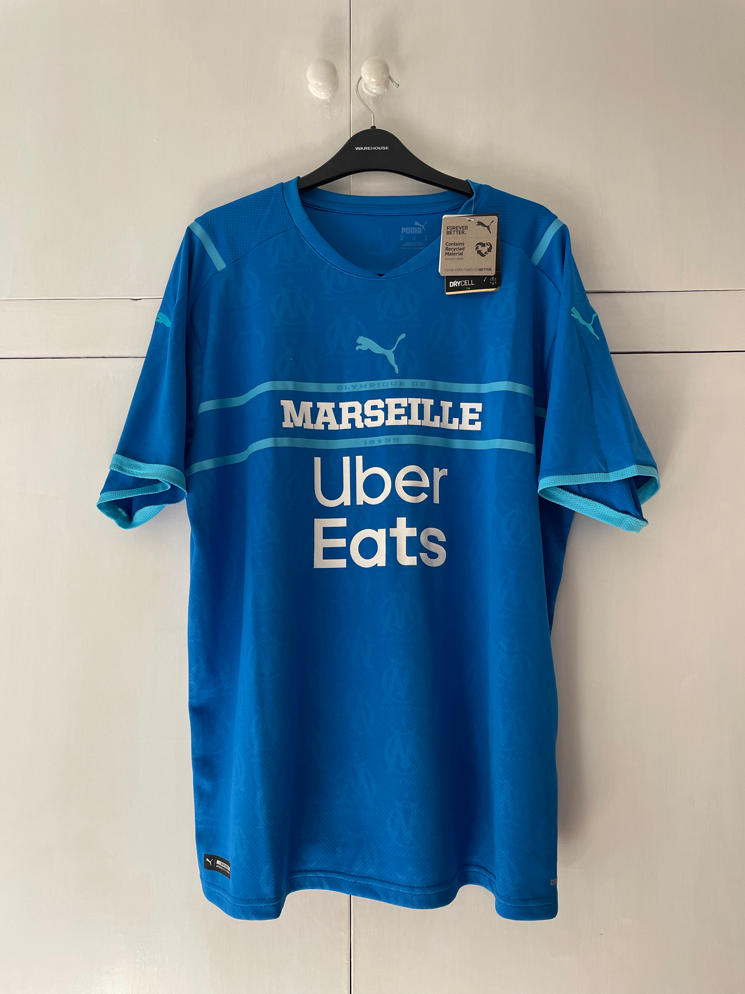 2021-22 Olympique Marseille Third Shirt *BNWT* XL
