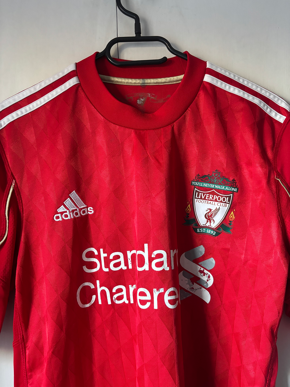 Thumbnail: 2010-12 Liverpool Home Shirt Cole #10 (Good) S