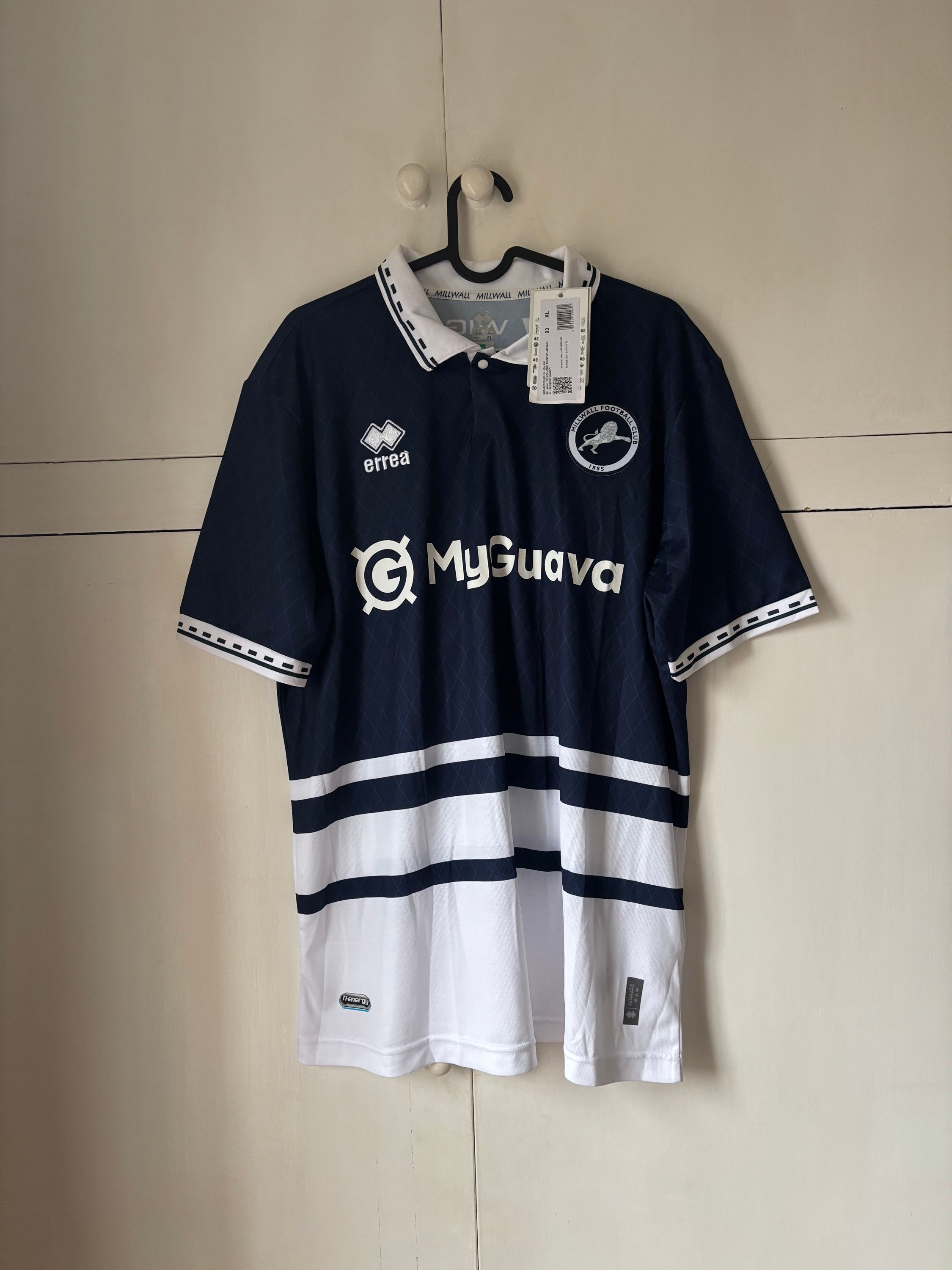 2024-25 Millwall Home Shirt #5 *BNWT* XL