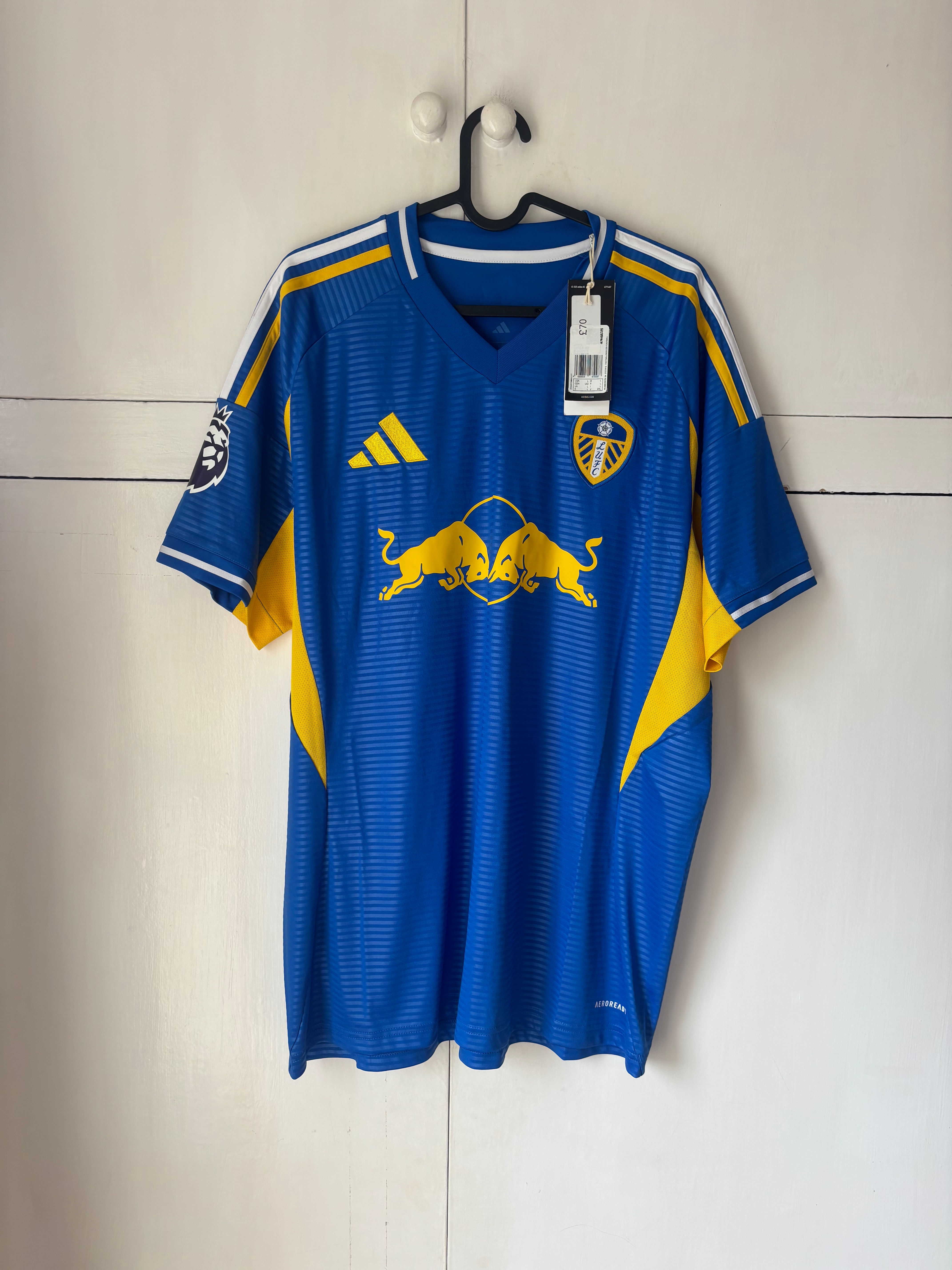2025-26 Leeds Away Shirt #11 *BNWT* L
