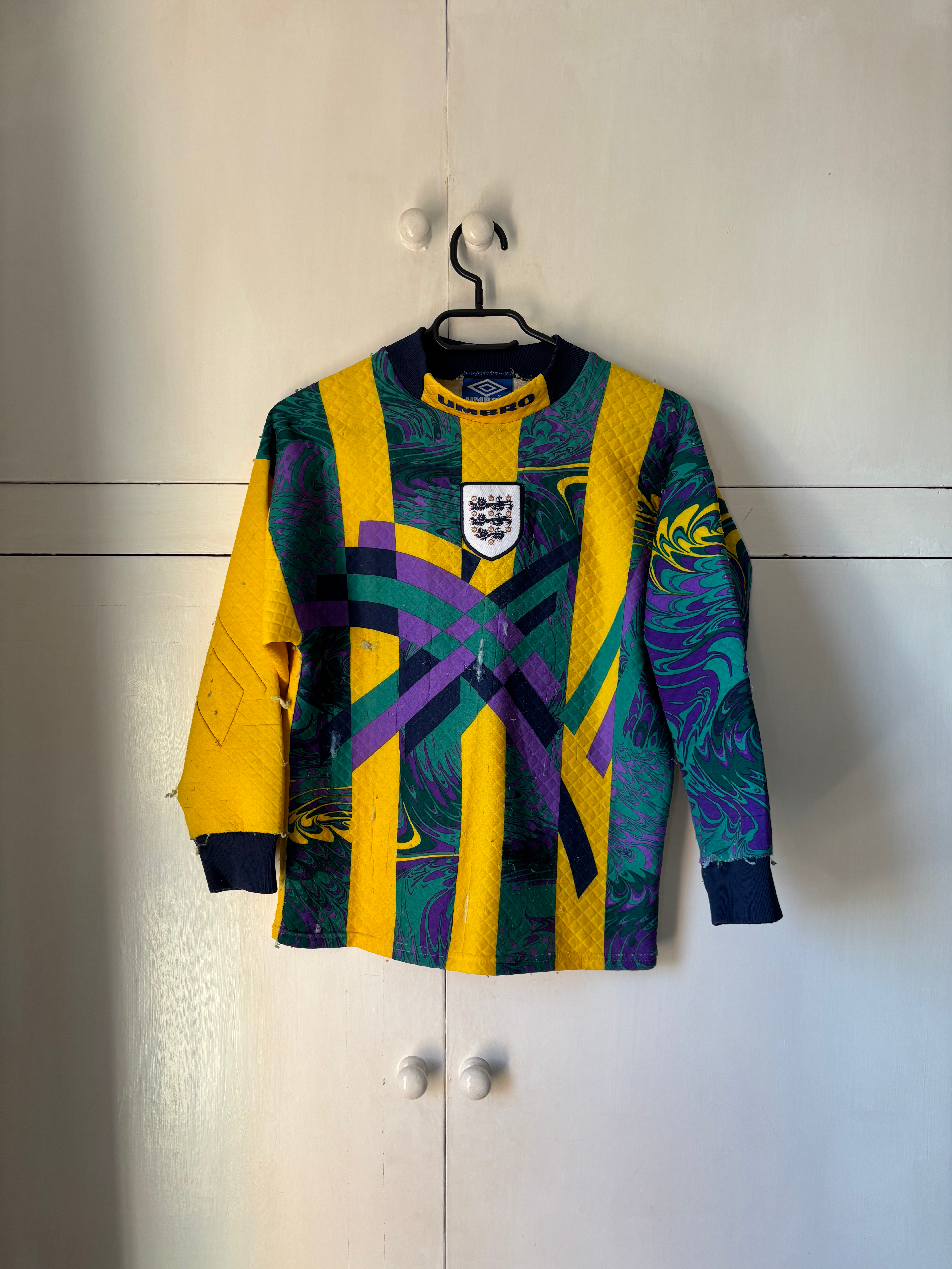 1995-96 England GK Shirt (Good) L.Boys