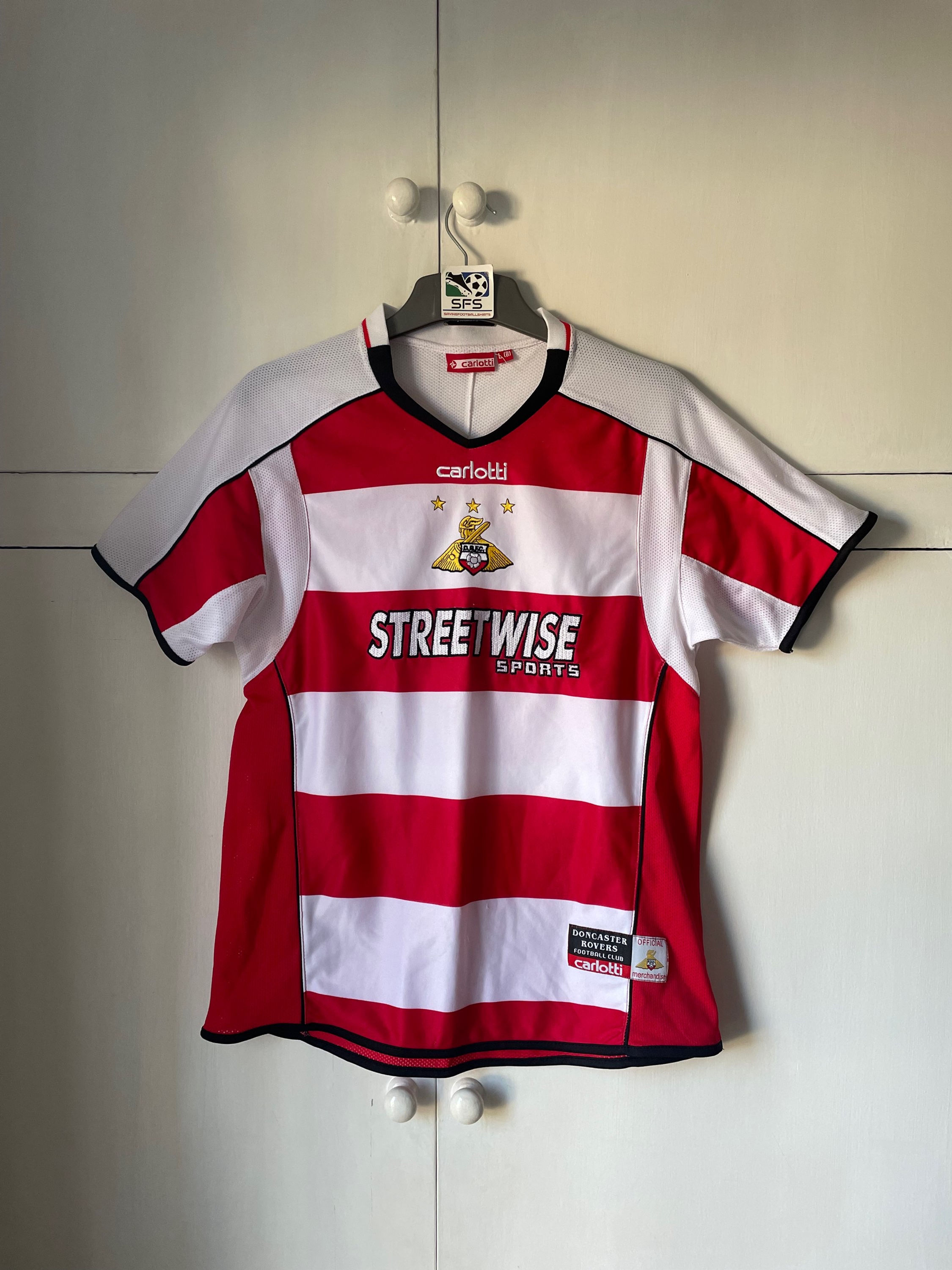 2005-06 Doncaster Rovers Home Shirt (Excellent) Large Boys