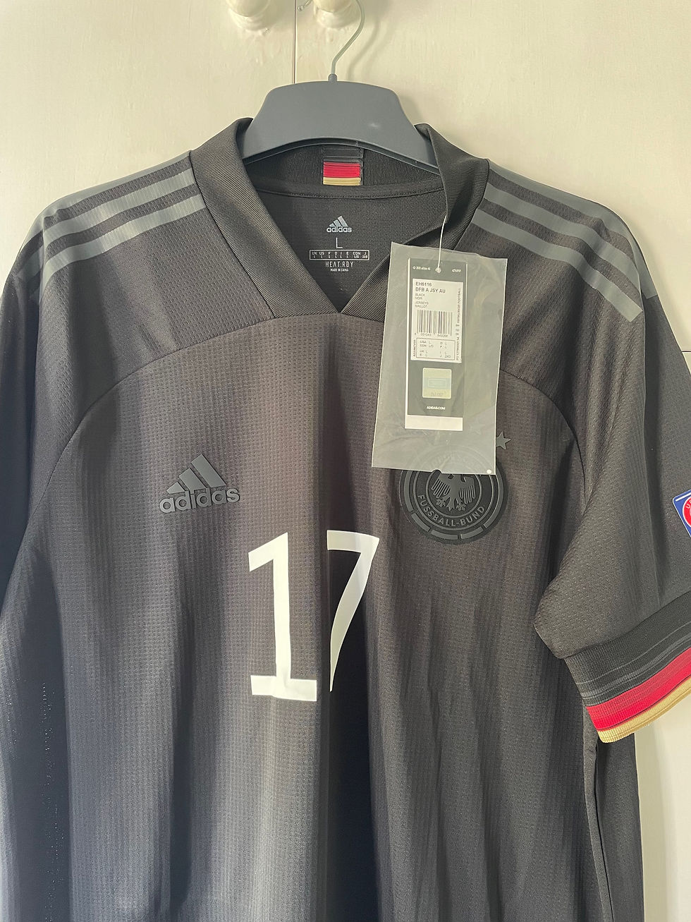 Thumbnail: 2020-21 Germany Away Shirt #17 *BNWT* L