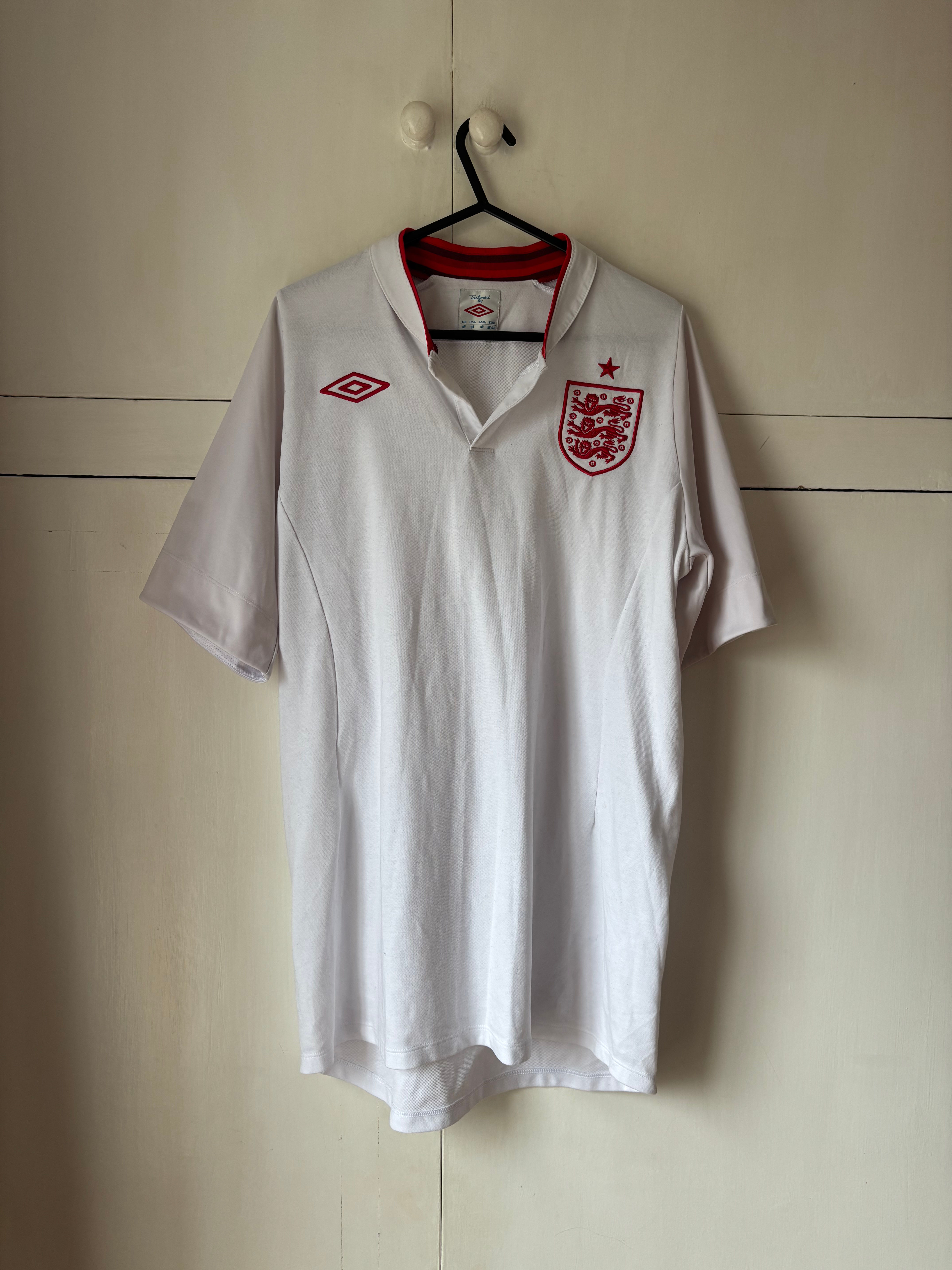 2012-13 England Home Shirt (Excellent) M