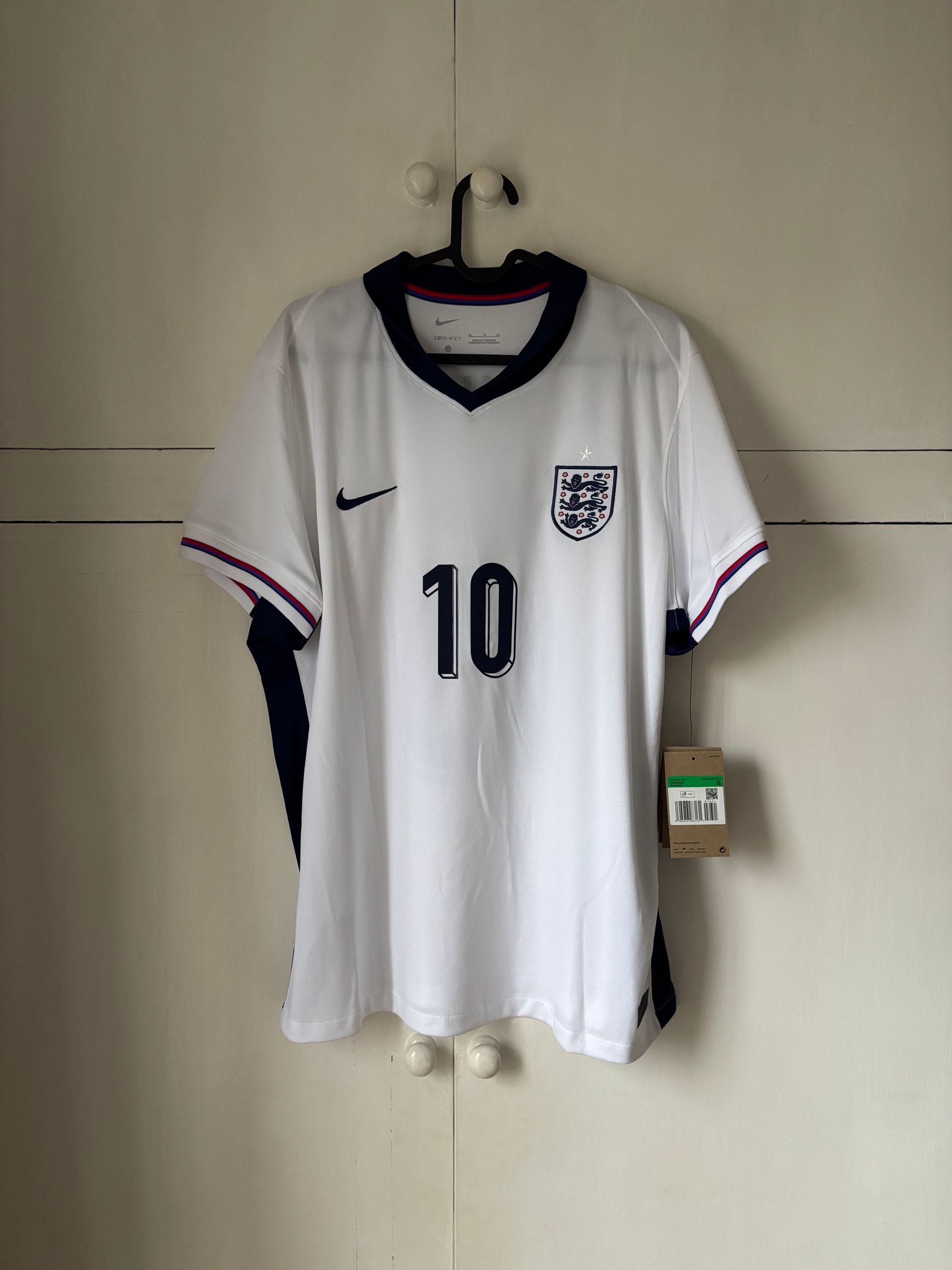 2024-25 England Home Shirt BELLINGHAM #10 *BNWT* Ladies XL