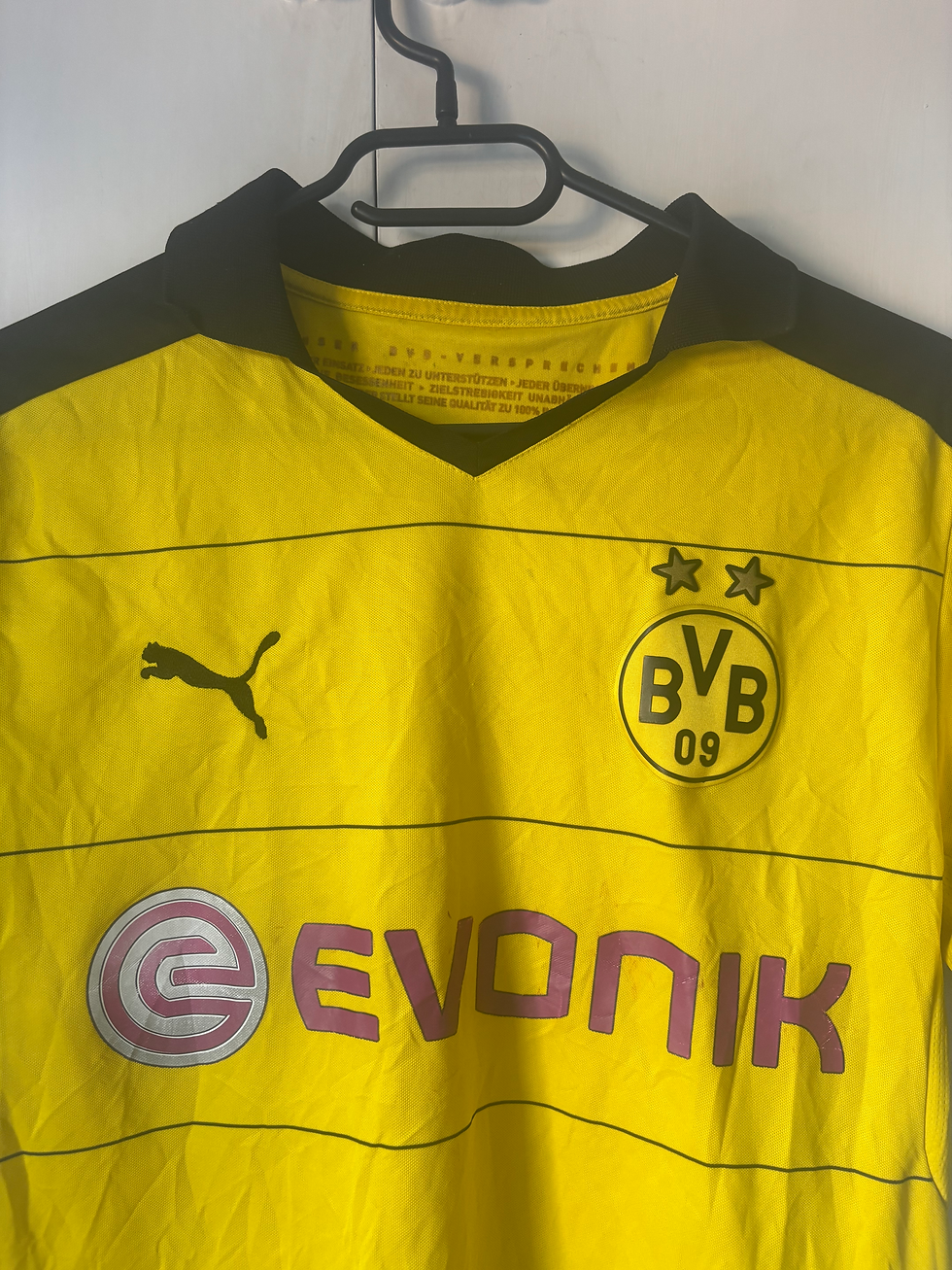 Thumbnail: 2015-16 Borussia Dortmund Home Shirt (Very Good) S