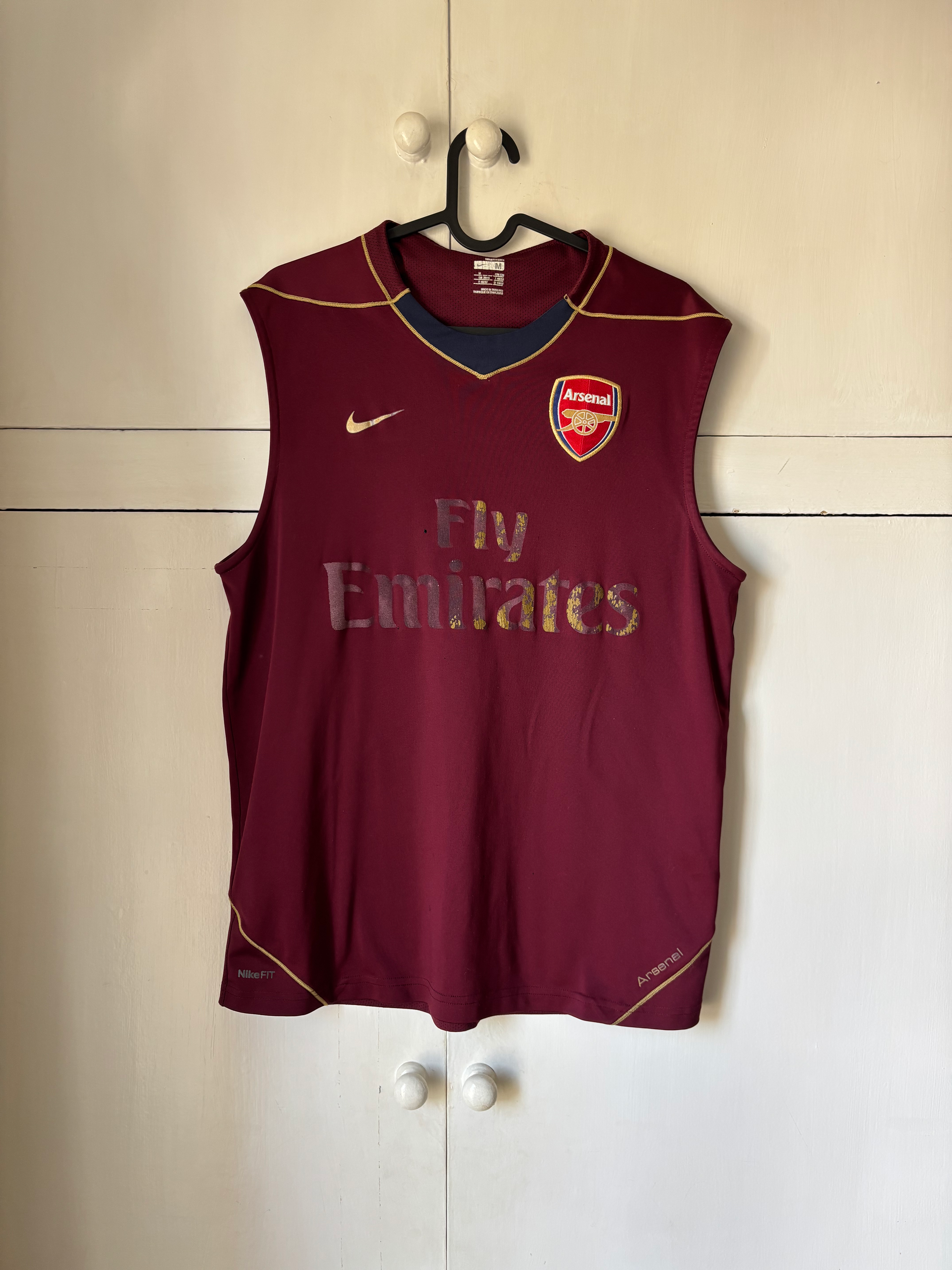 2007-08 Arsenal Training Vest (Fair) M
