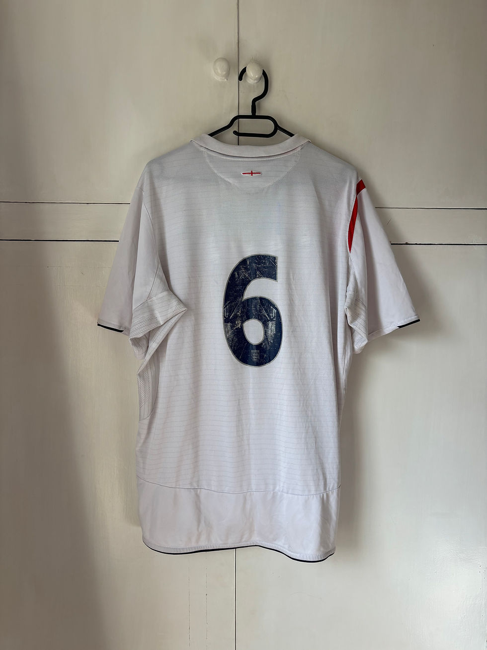 Thumbnail: 2005-07 England Home Shirt (Very Good) XL