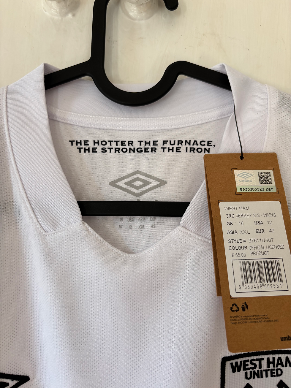 Thumbnail: 2022-23 West Ham Third Shirt *BNWT* Size 16