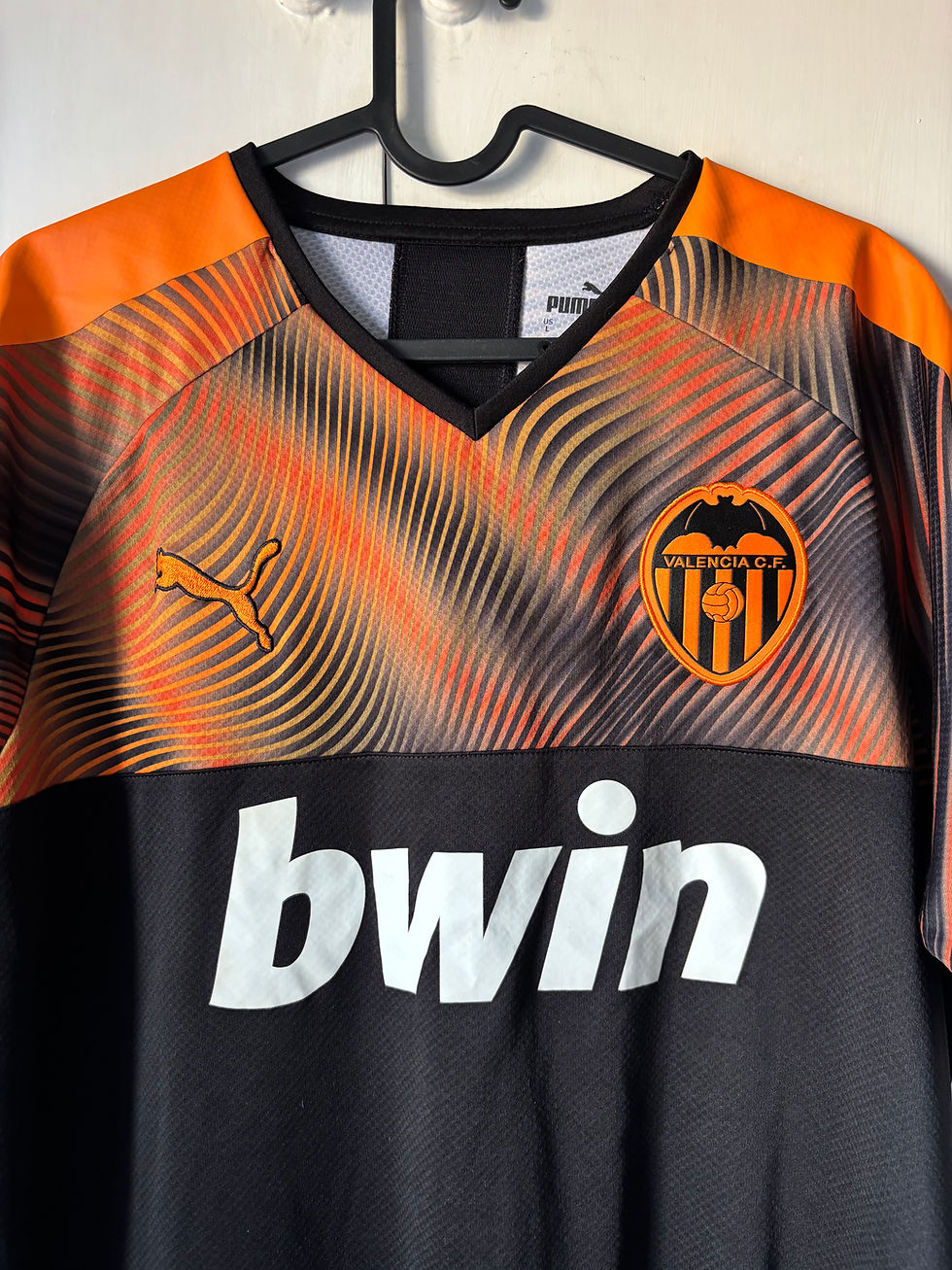 Thumbnail: 2019-20 Valencia Away Shirt (Excellent) L