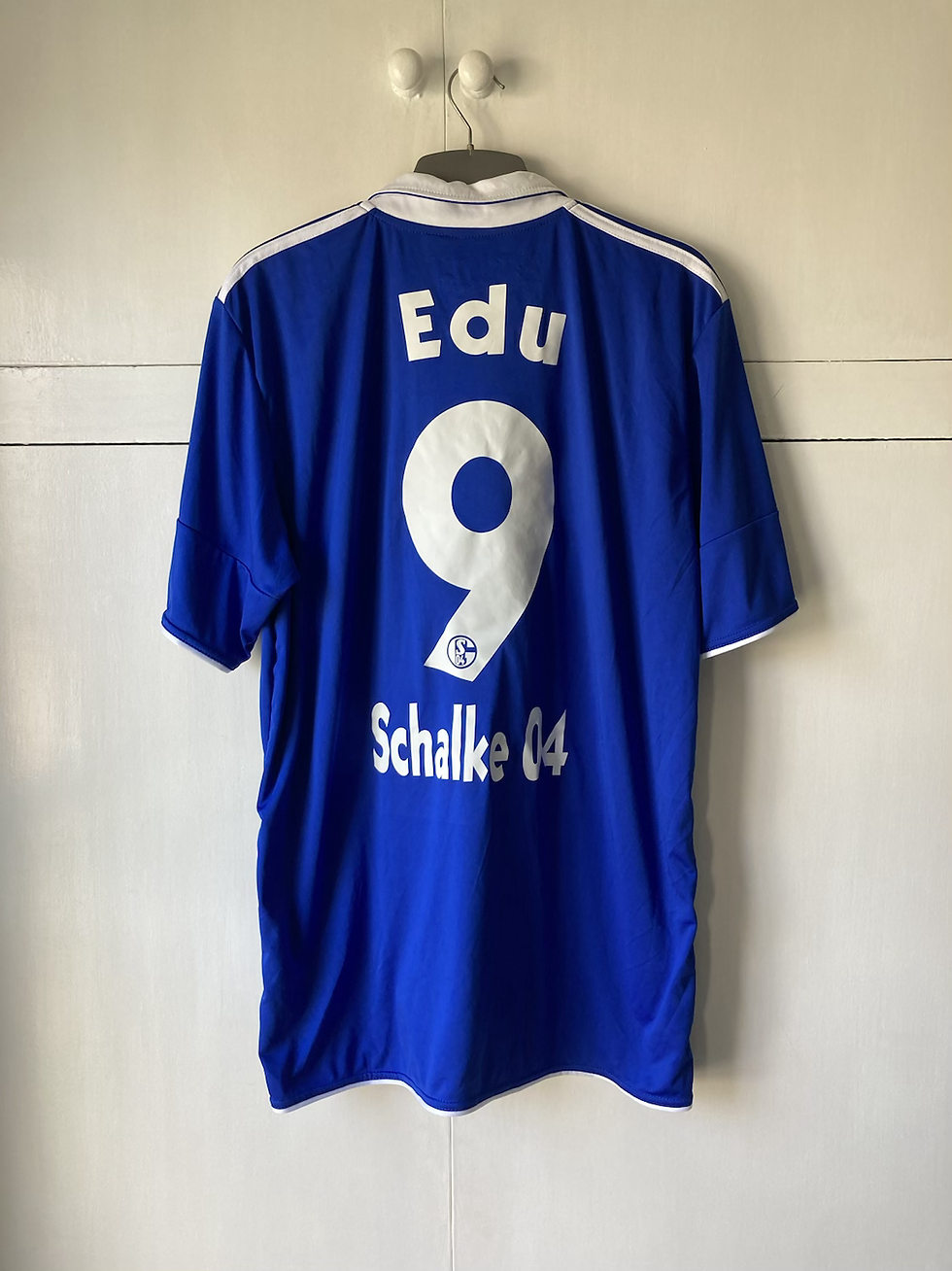 Thumbnail: 2011-12 Schalke Home Shirt ‘EDU’ #9 (Excellent) XL