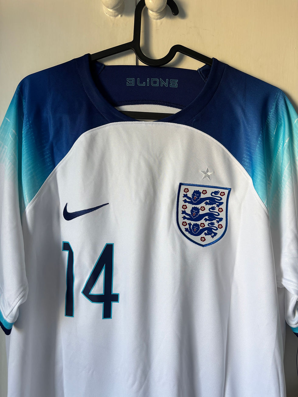 Thumbnail: 2022-23 England Home Shirt #14 *BNWT* M