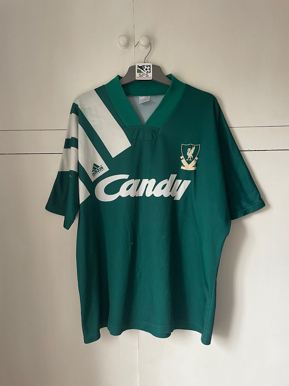 1991-92 Liverpool Away Shirt (Good) L/XL