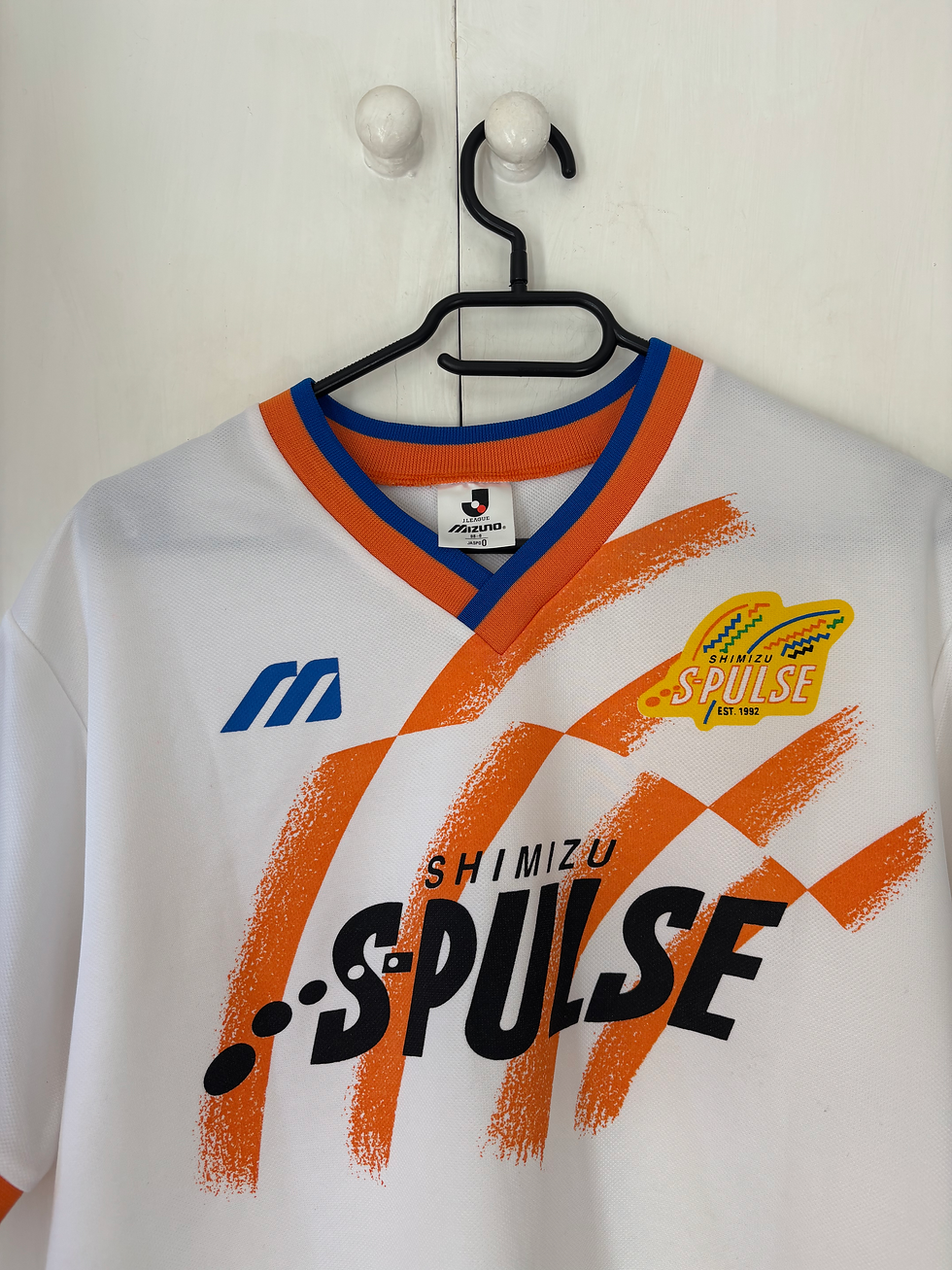 Thumbnail: 1993-95 Shimizu S-Pulse Mizuno Training Shirt (Excellent) L